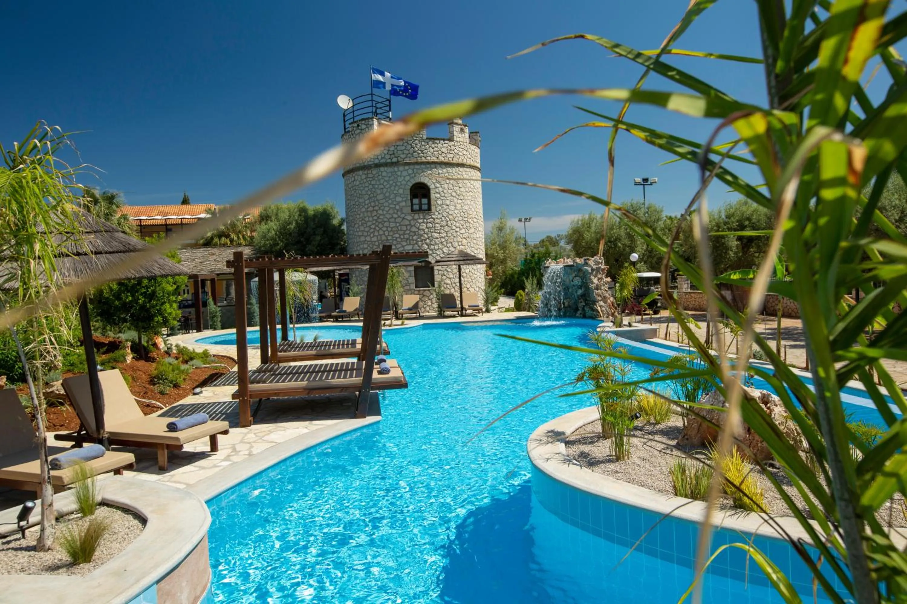 Swimming pool in Villa Elia Resort