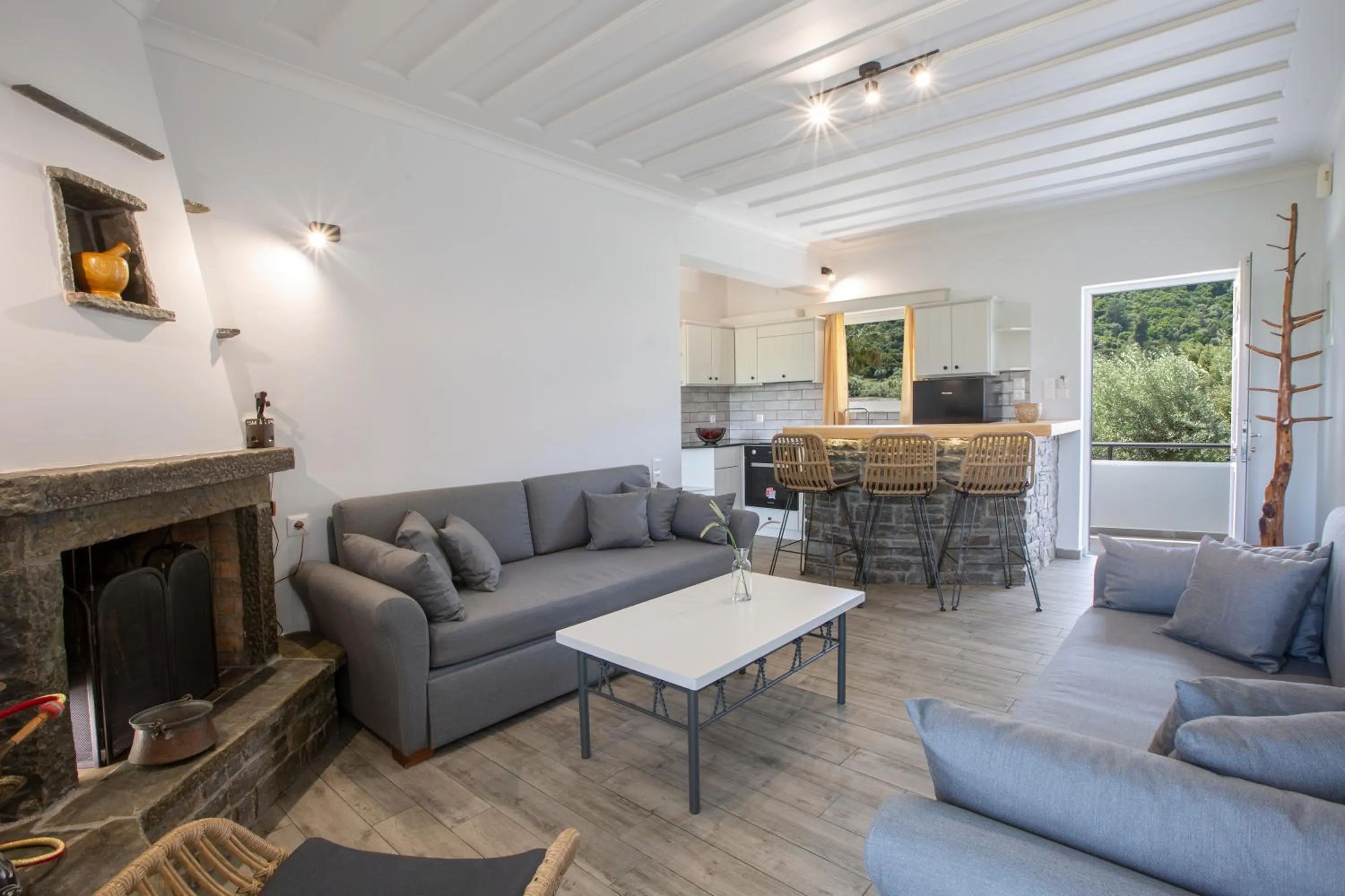 Living room in Villa Elia Resort