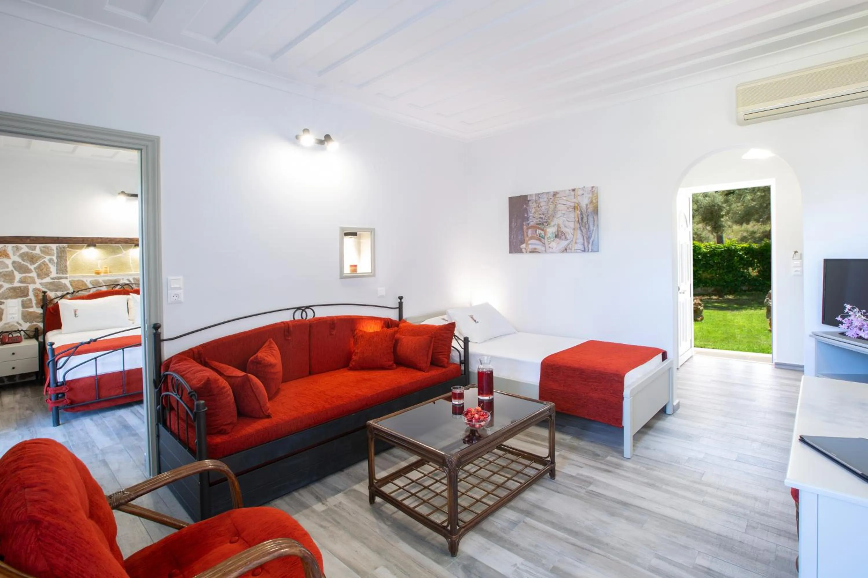 Living room in Villa Elia Resort