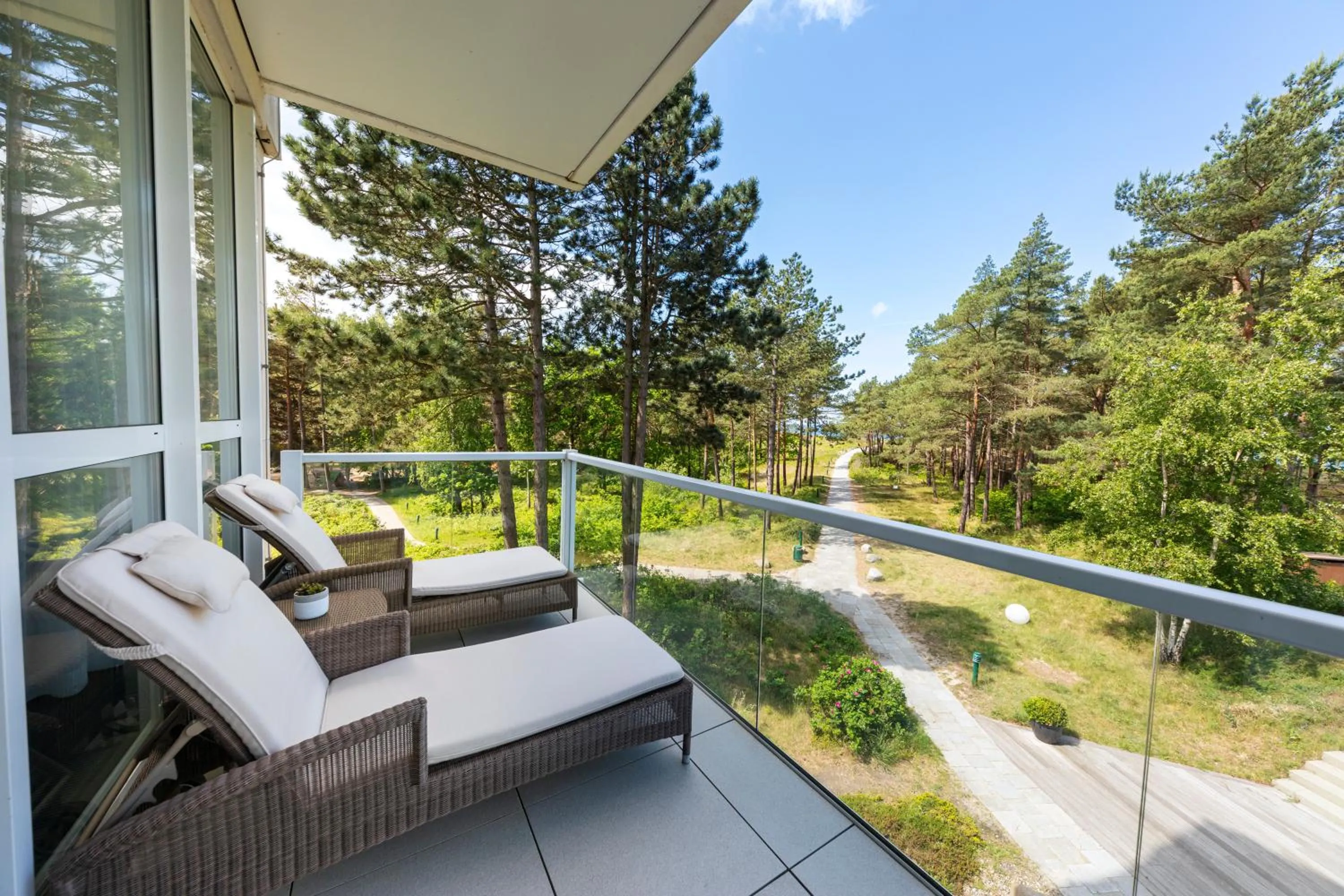 View (from property/room) in Strandhotel Fischland