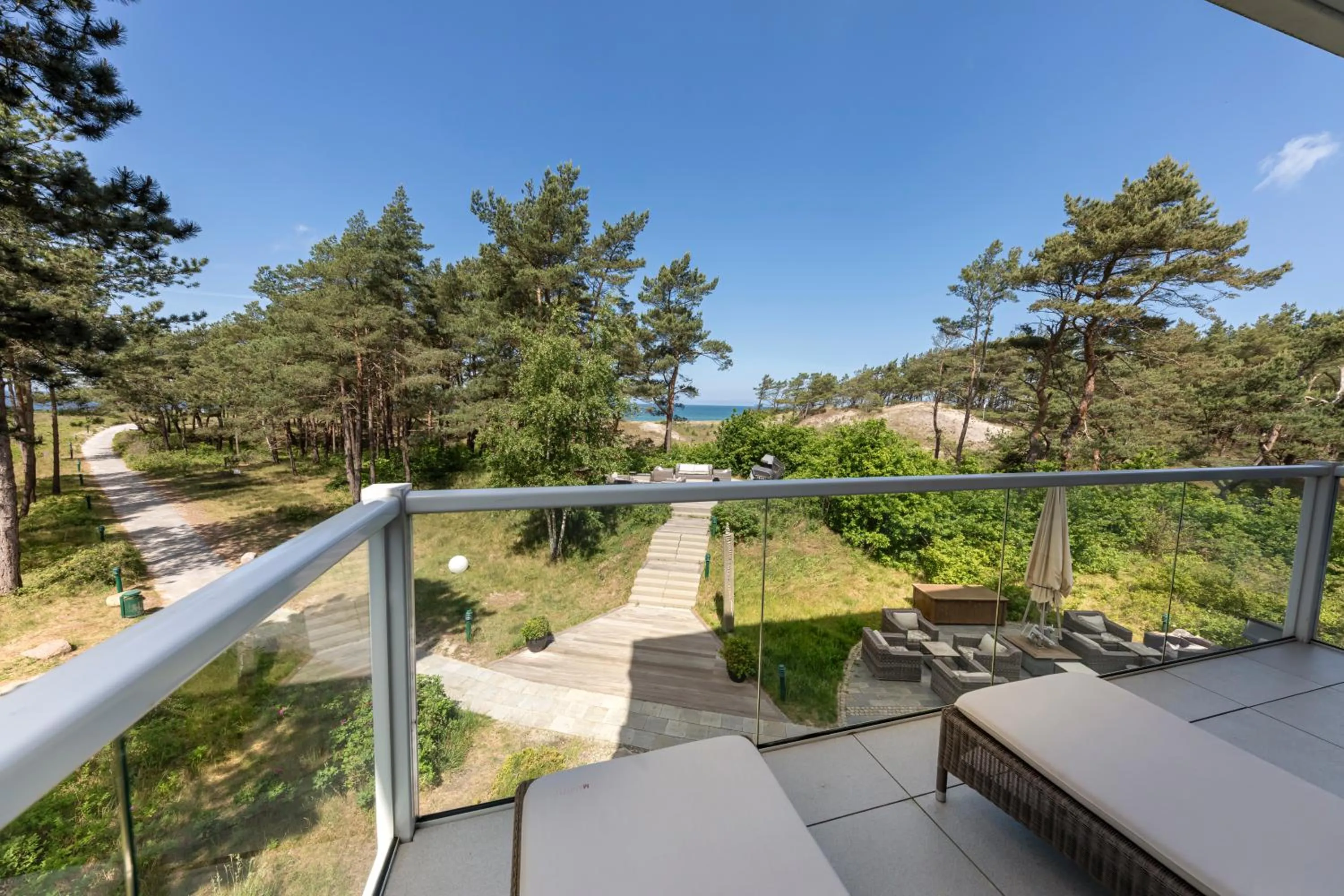 Sea view in Strandhotel Fischland