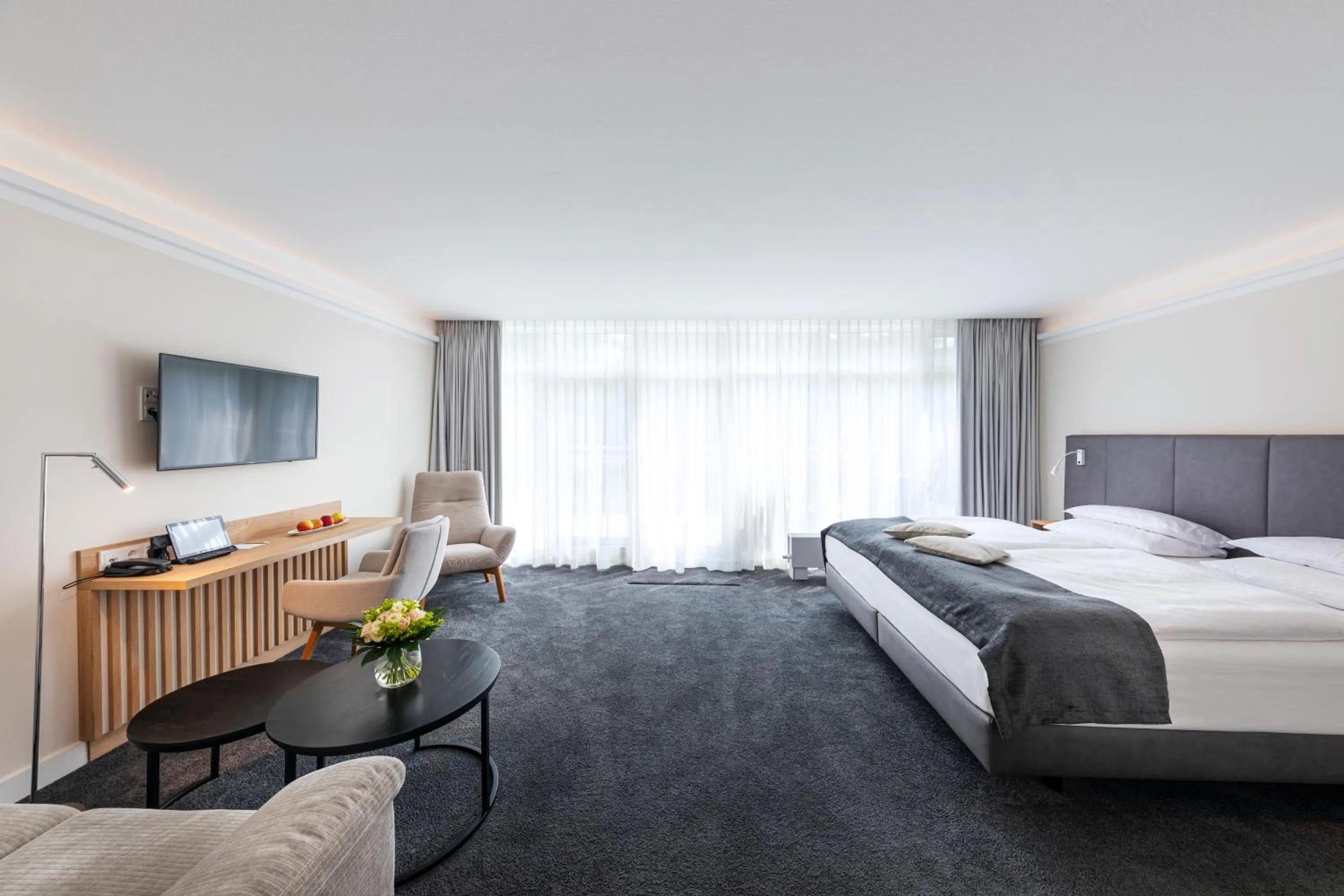 Bed in Strandhotel Fischland