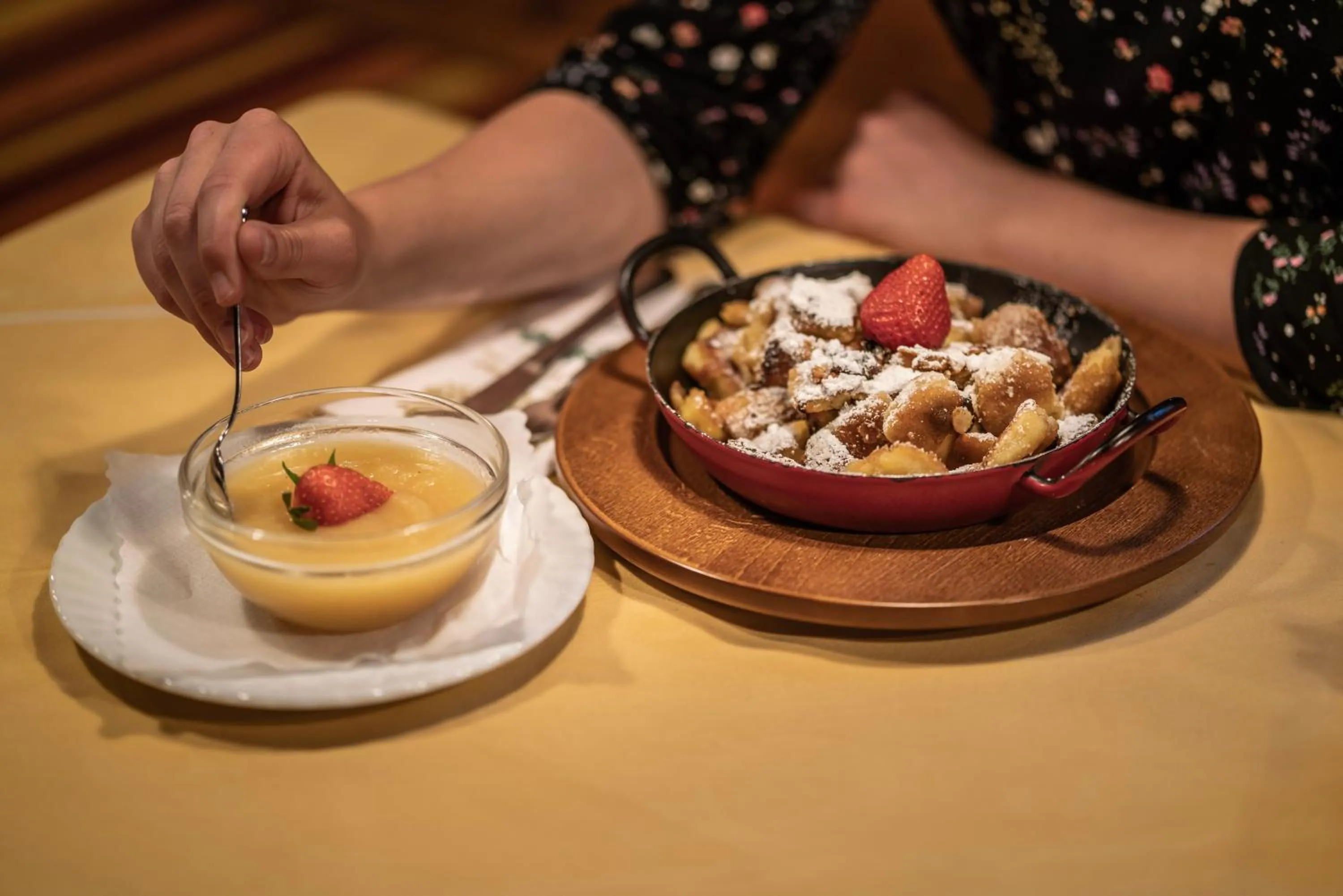 Food and drinks in Hotel Gasthof Post