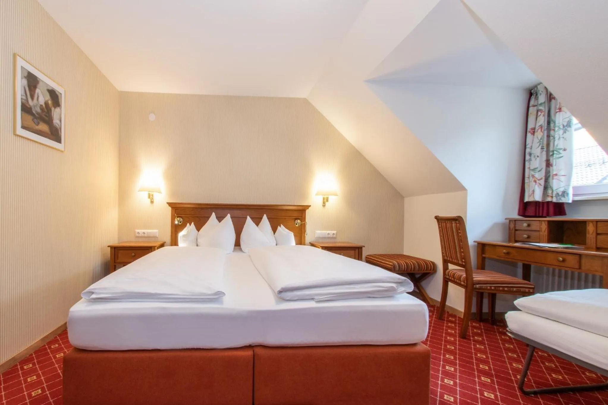 Bed in Hotel Gasthof Post