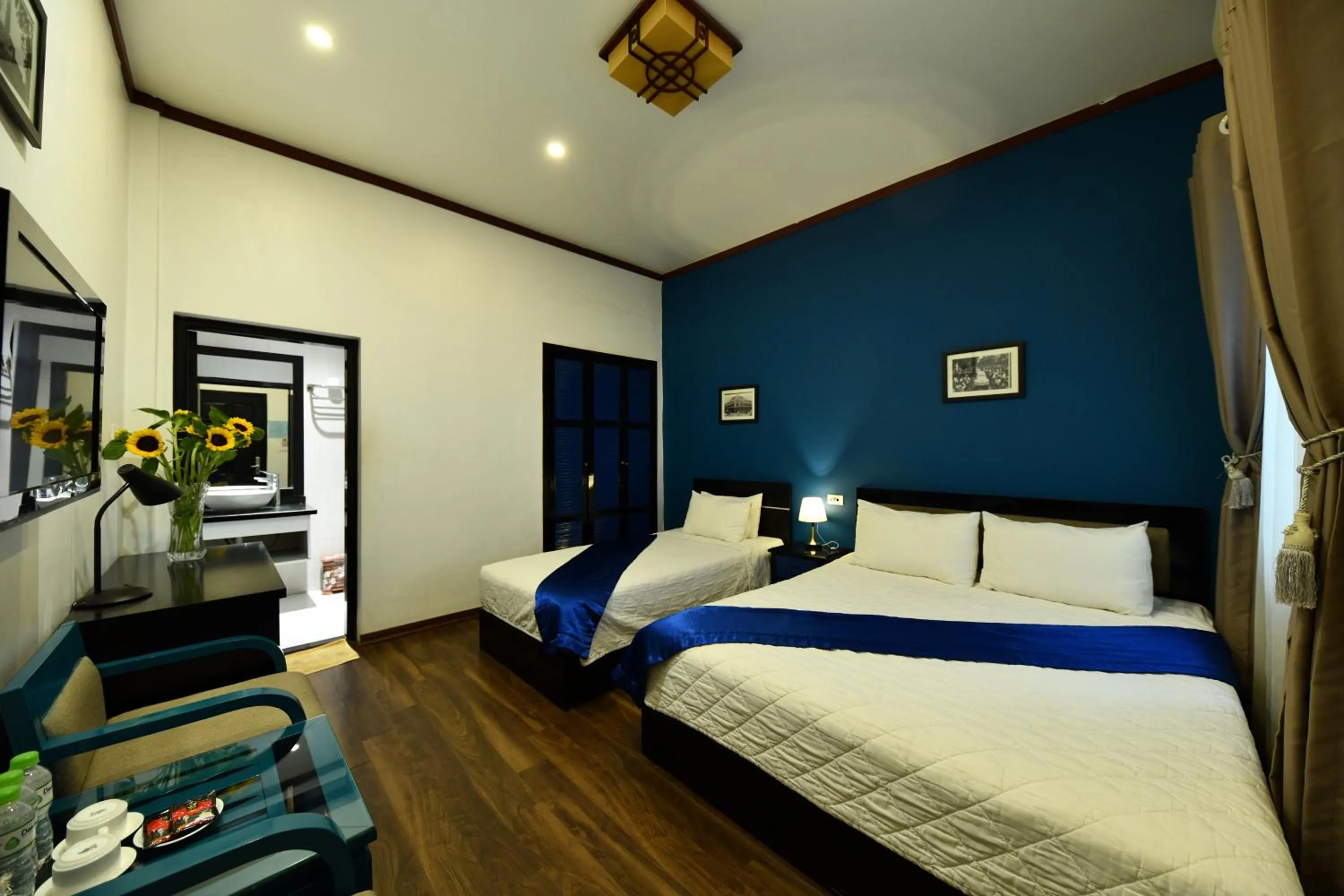 Bed in Hanoi Starlight Boutique Hotel