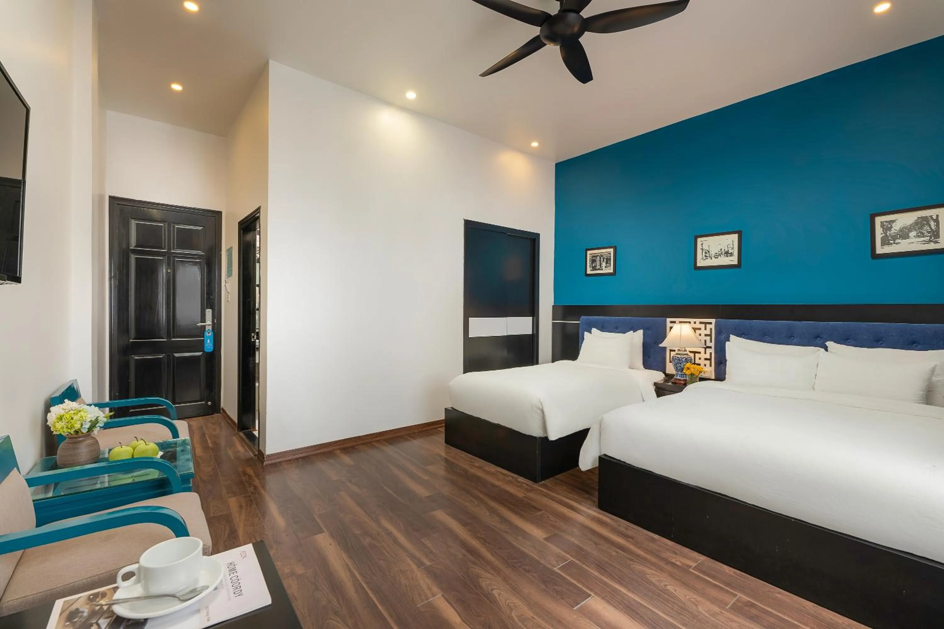 Bed in Hanoi Starlight Boutique Hotel