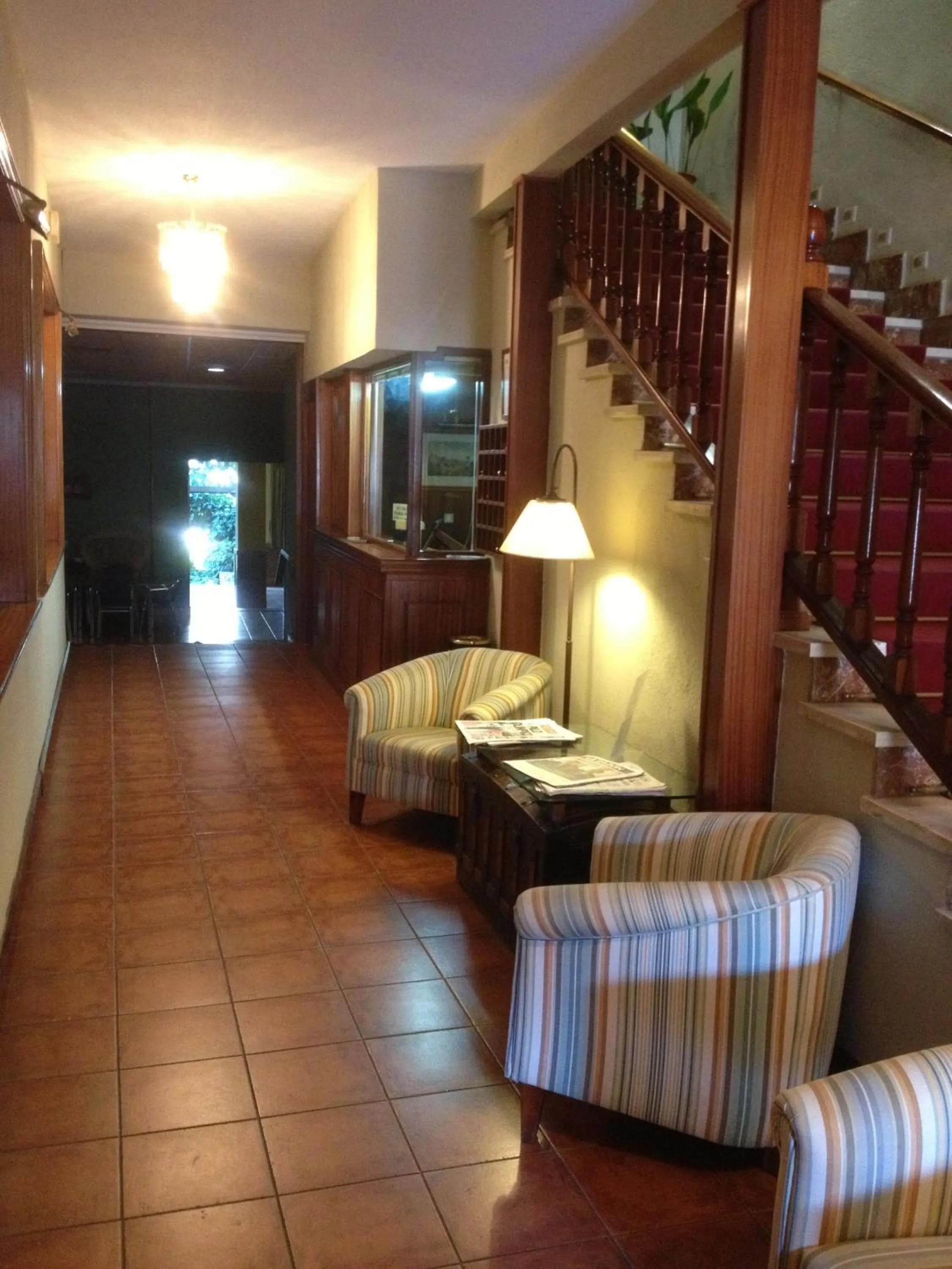 Lobby or reception in Hotel Rural Mariblanca