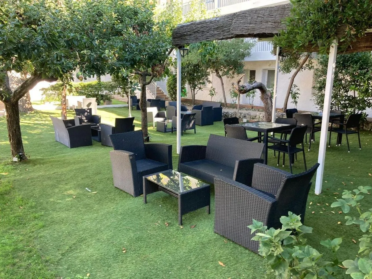 Garden in Hotel Rural Mariblanca