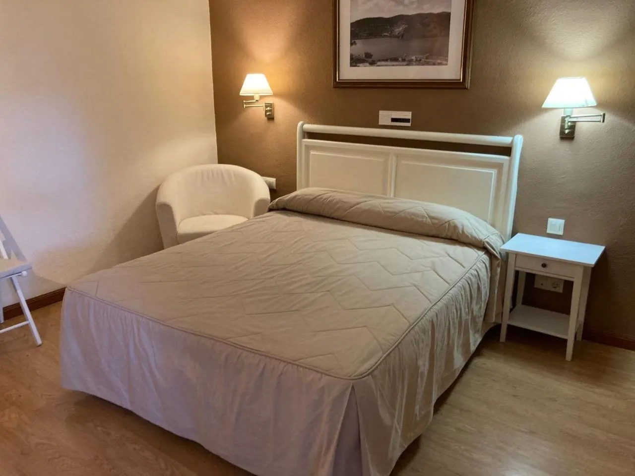 Bed in Hotel Rural Mariblanca