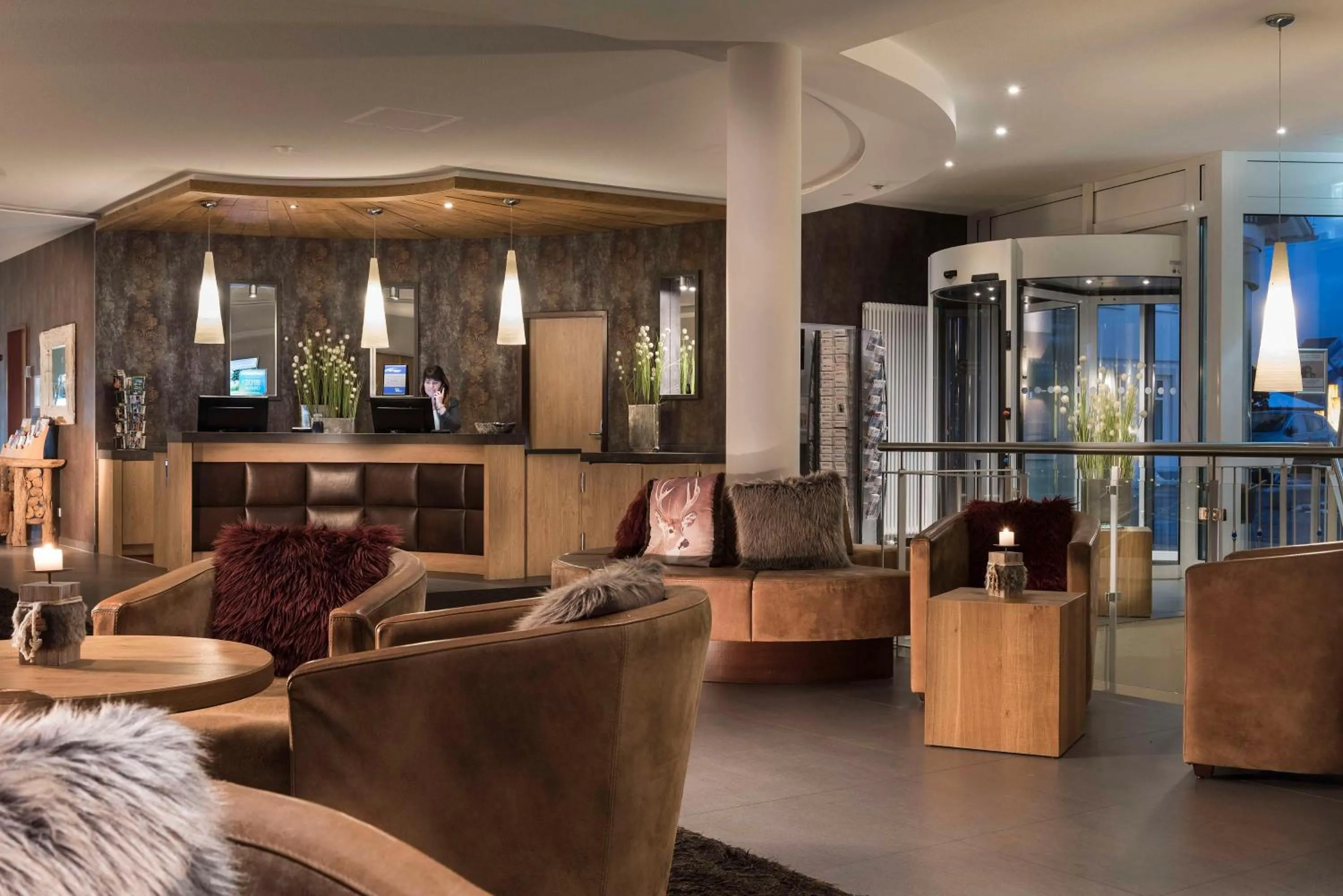 Lobby or reception in Best Western Plus Hotel Willingen