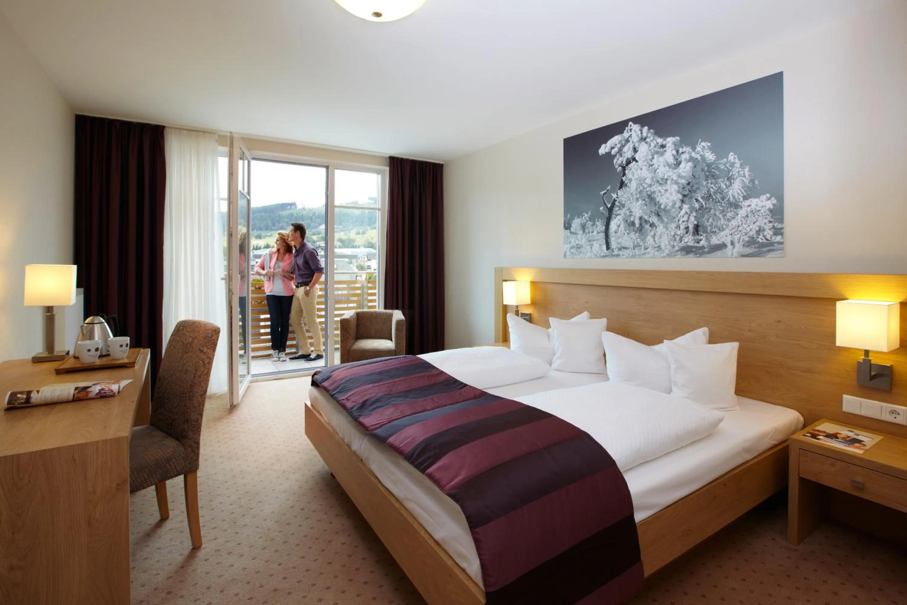 Photo of the whole room, Bed in Best Western Plus Hotel Willingen