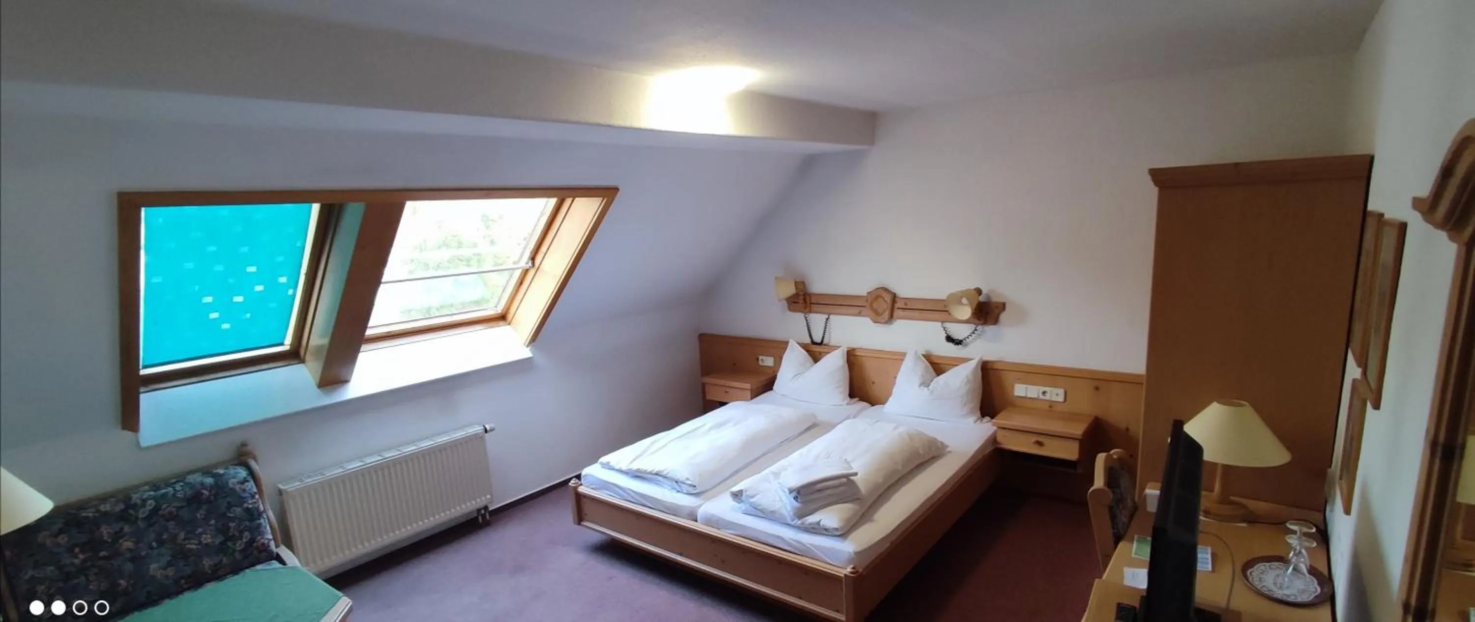 Bed in Hotel Stadt Olbernhau