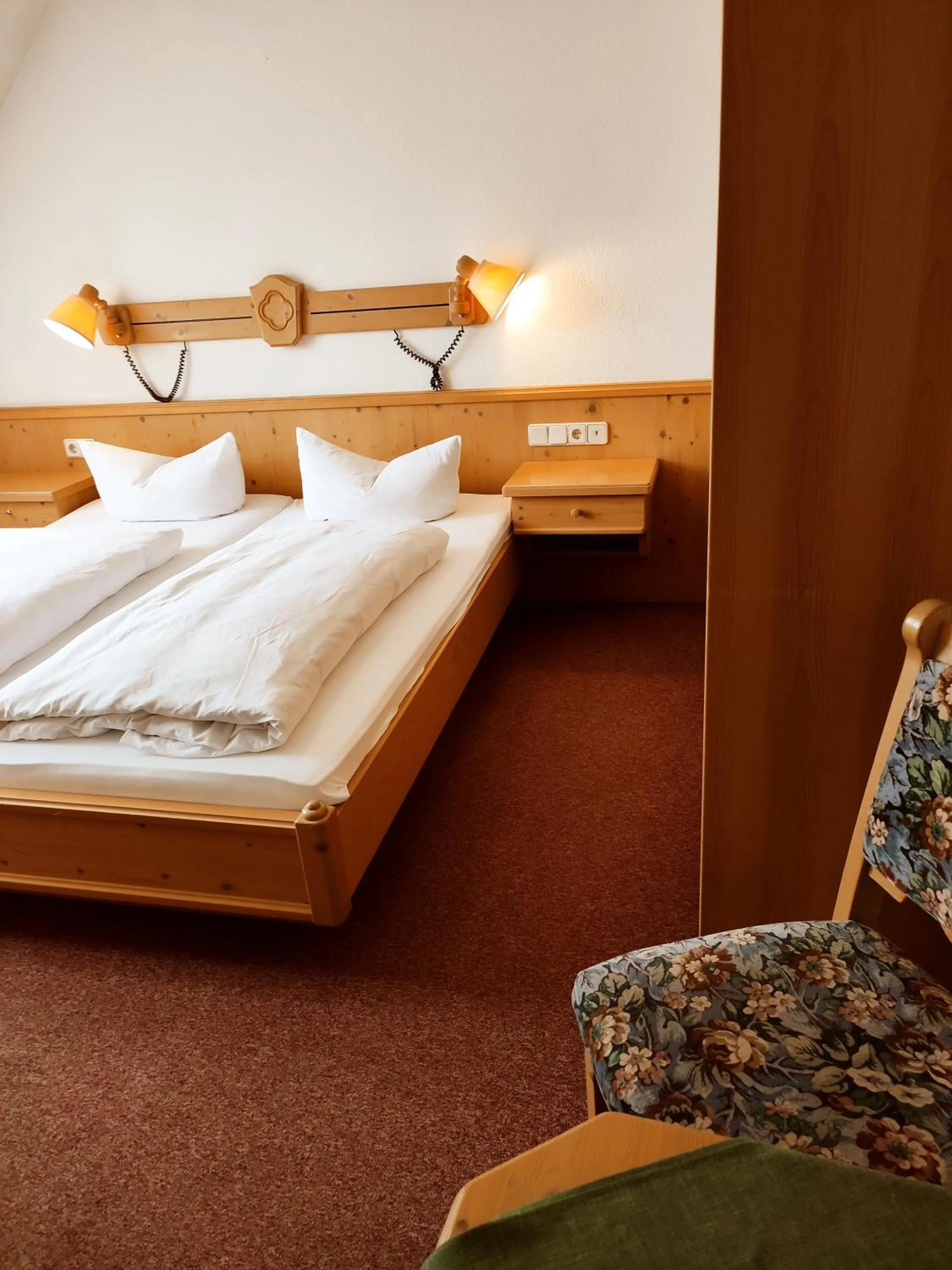 Bed in Hotel Stadt Olbernhau
