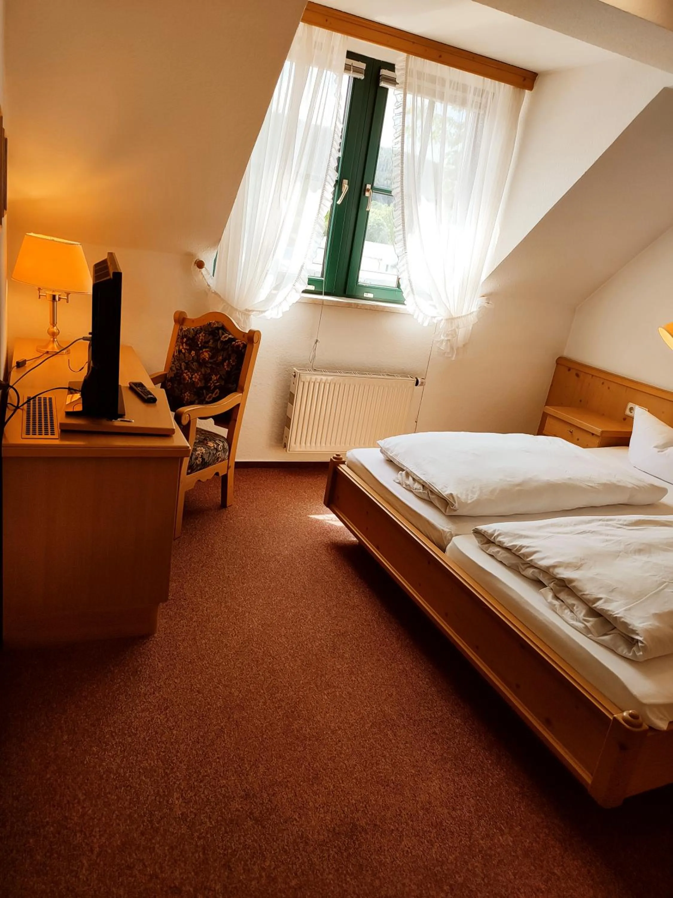 Bed in Hotel Stadt Olbernhau