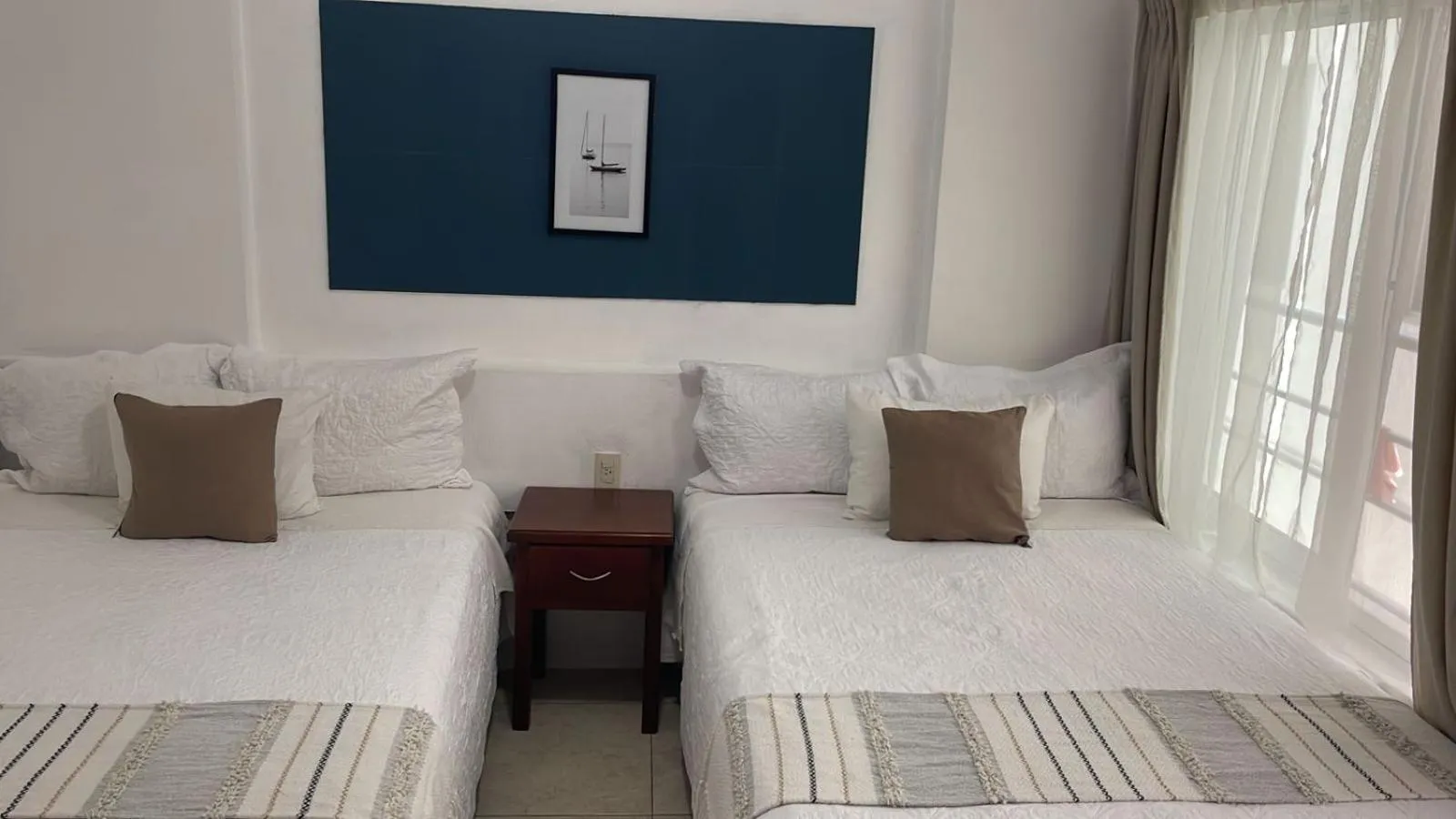 Bed in Hotel Real Villa