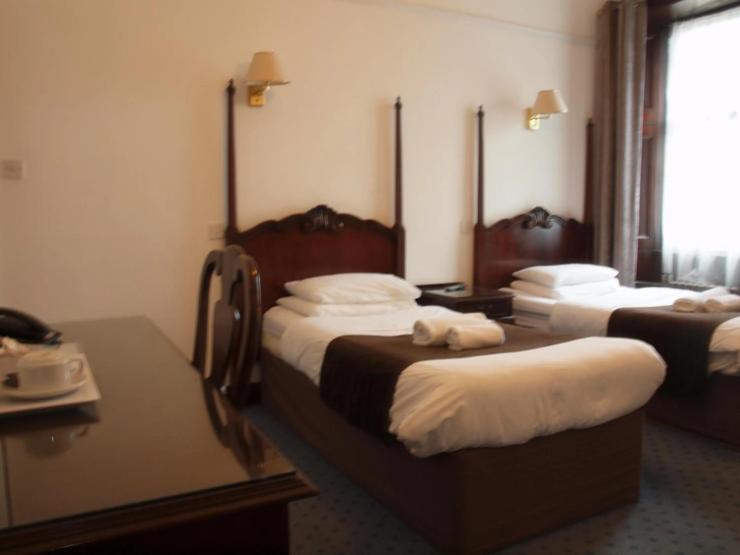 Bed in Argyll Arms Hotel