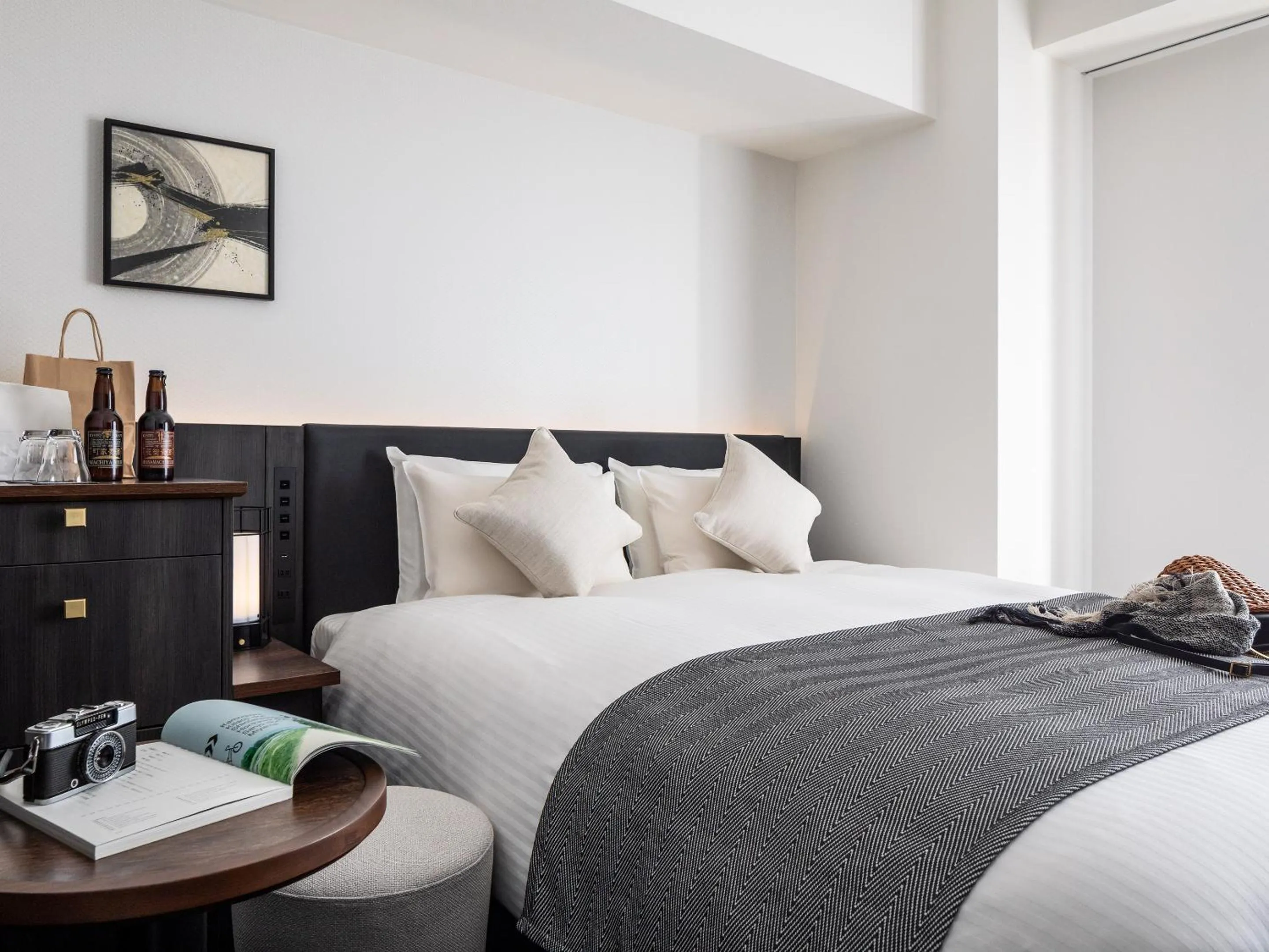 Photo of the whole room, Bed in Mitsui Garden Hotel Kyoto Kawaramachi Jokyoji