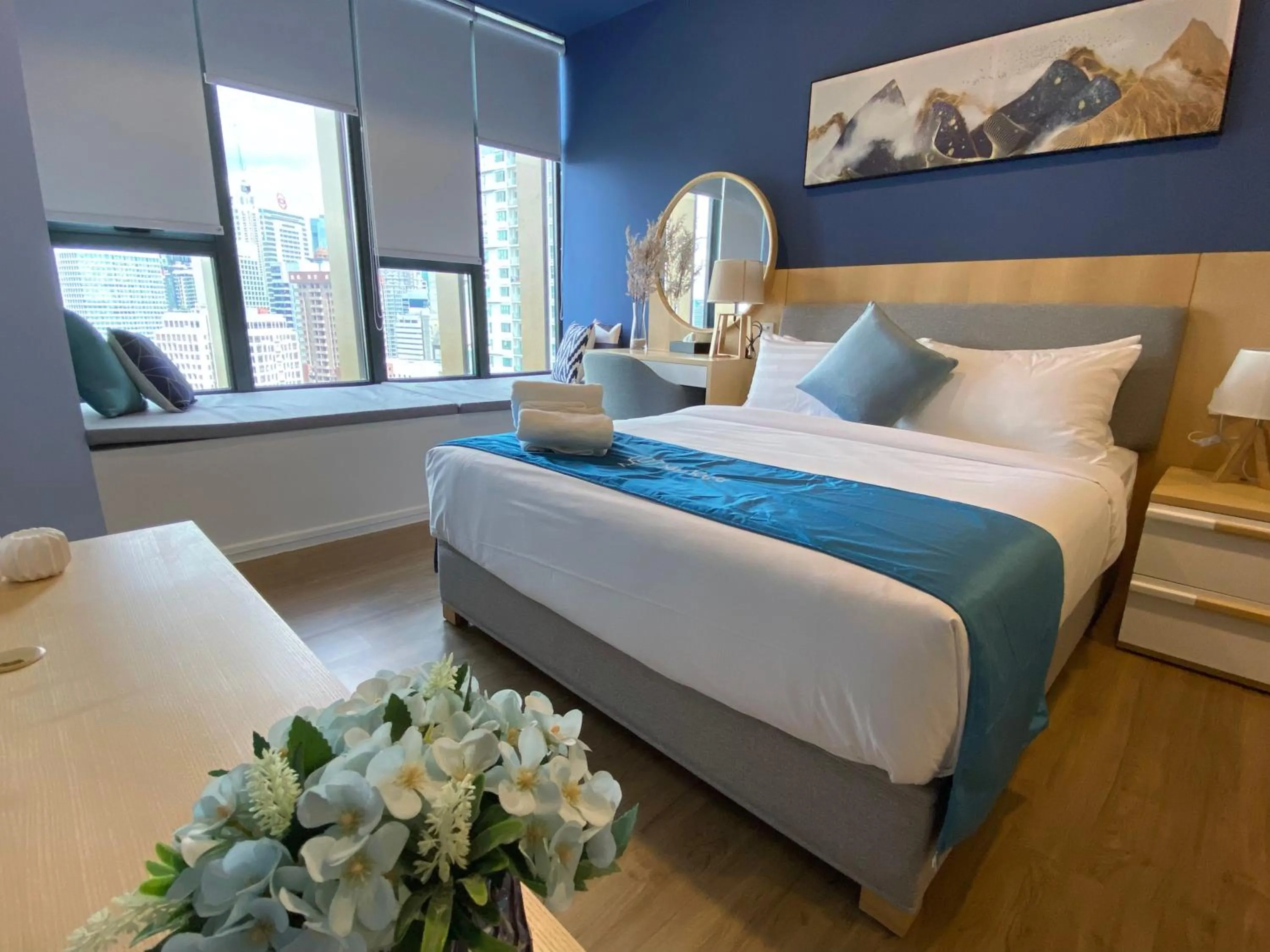 Bed in Ceylonz Seasonal Suites