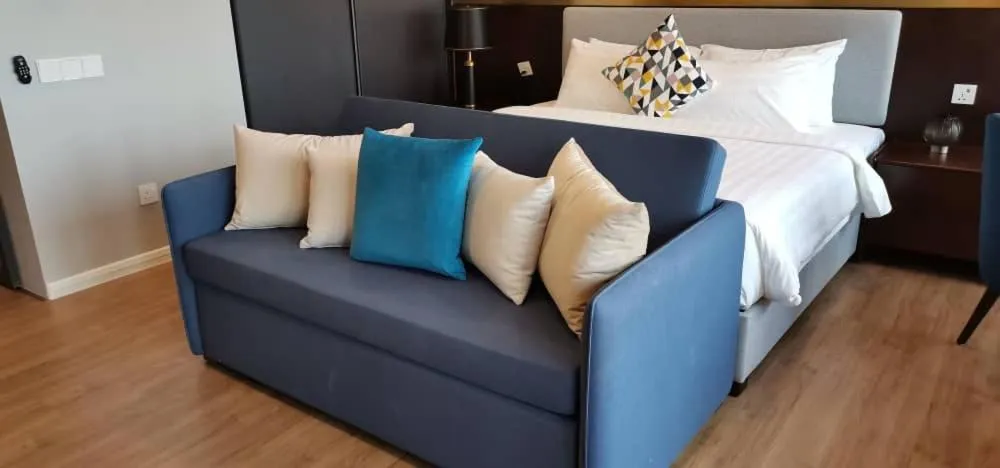 Bed in Ceylonz Seasonal Suites