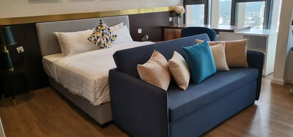 Bed in Ceylonz Seasonal Suites