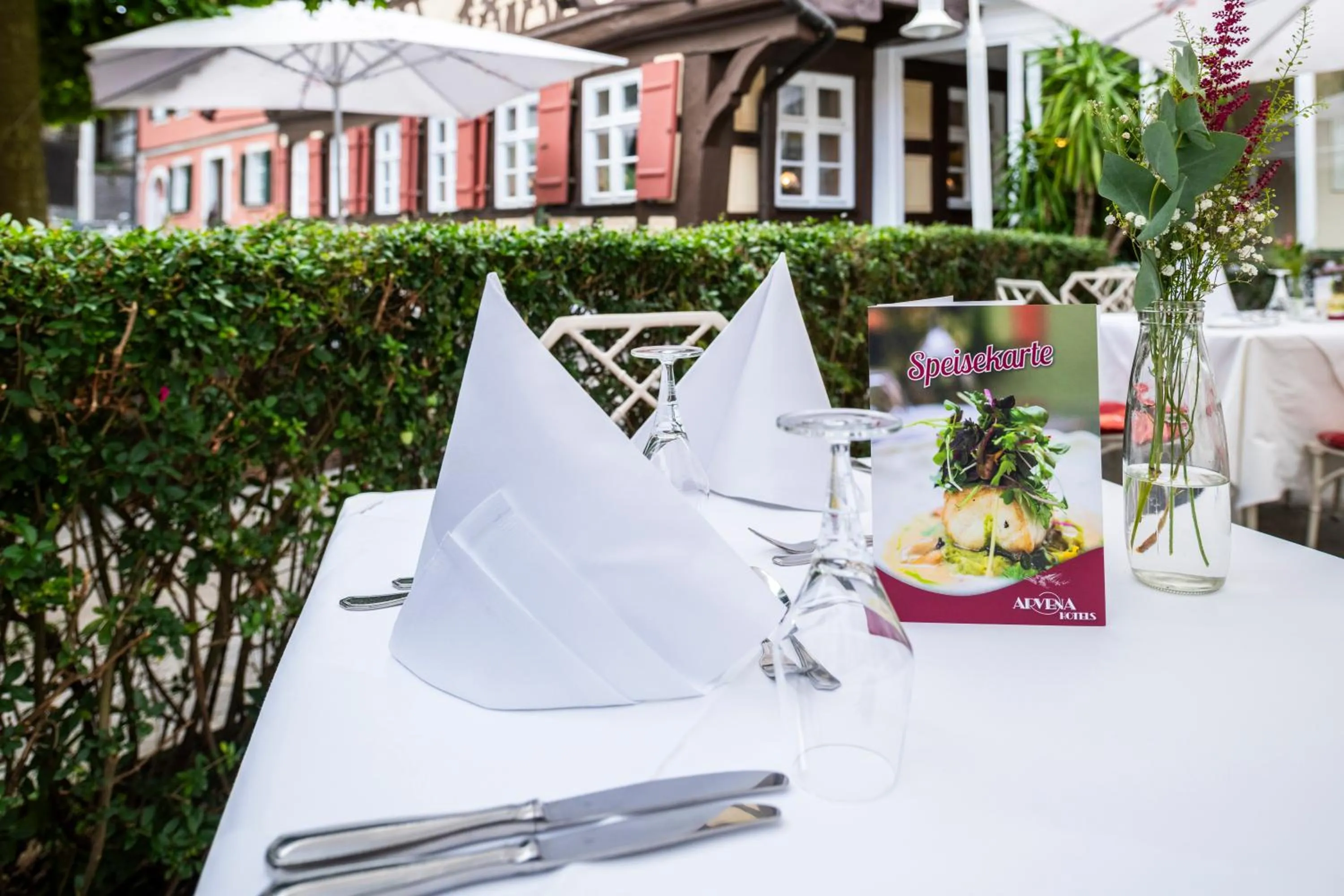 Balcony/Terrace in Arvena Reichsstadt Hotel