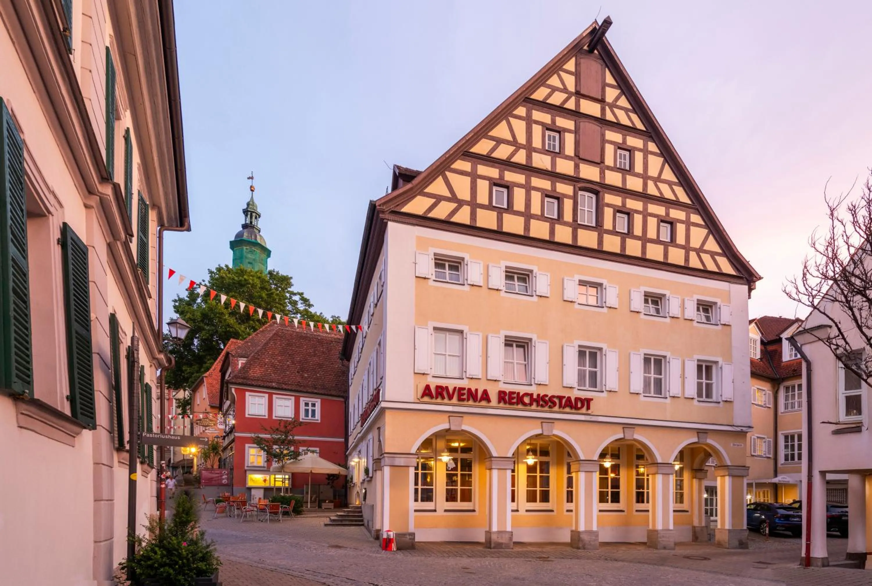 Street view in Arvena Reichsstadt Hotel