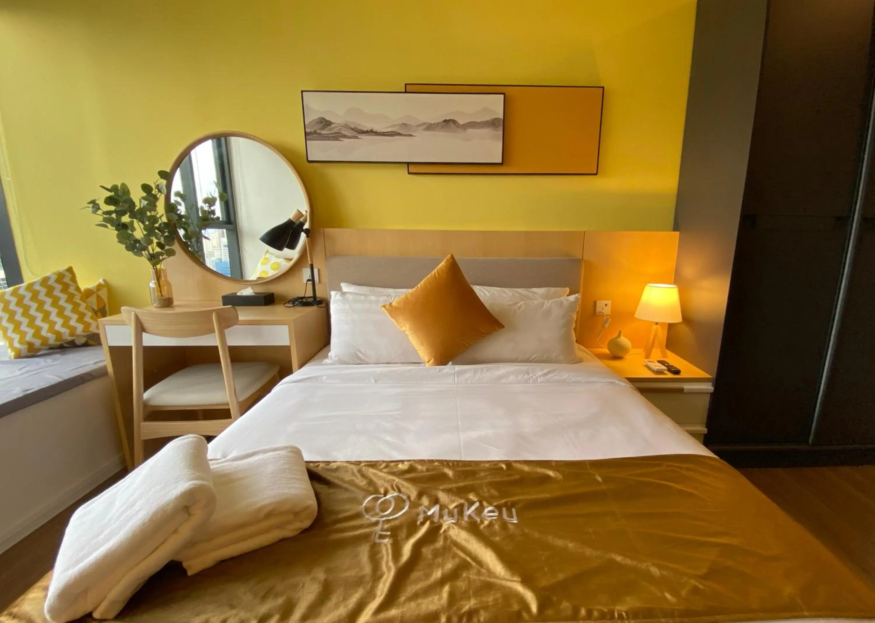 Bed in Ceylonz Starlight Suites Bukit Bintang