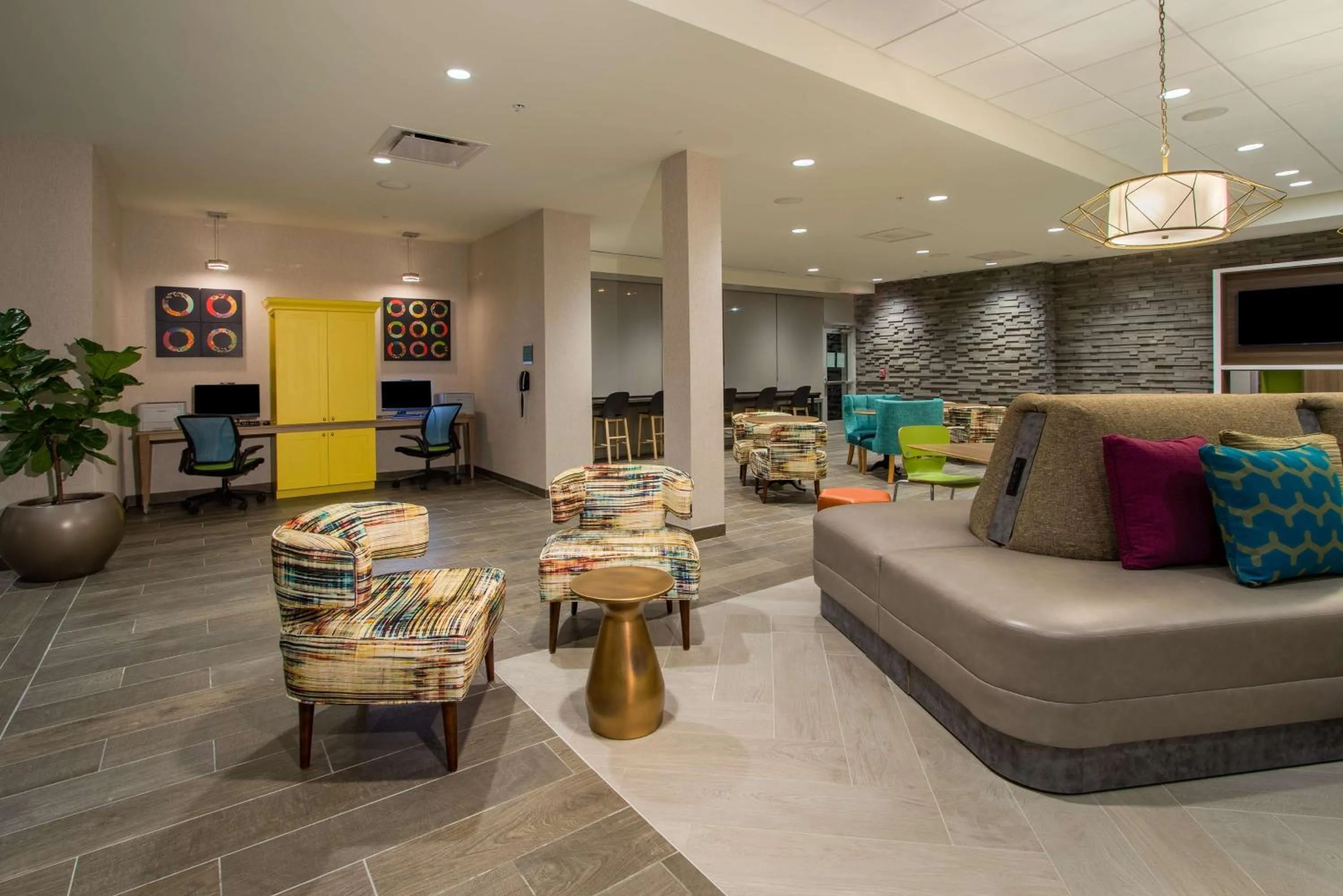 Lobby or reception in Home2 Suites By Hilton Grove City Columbus