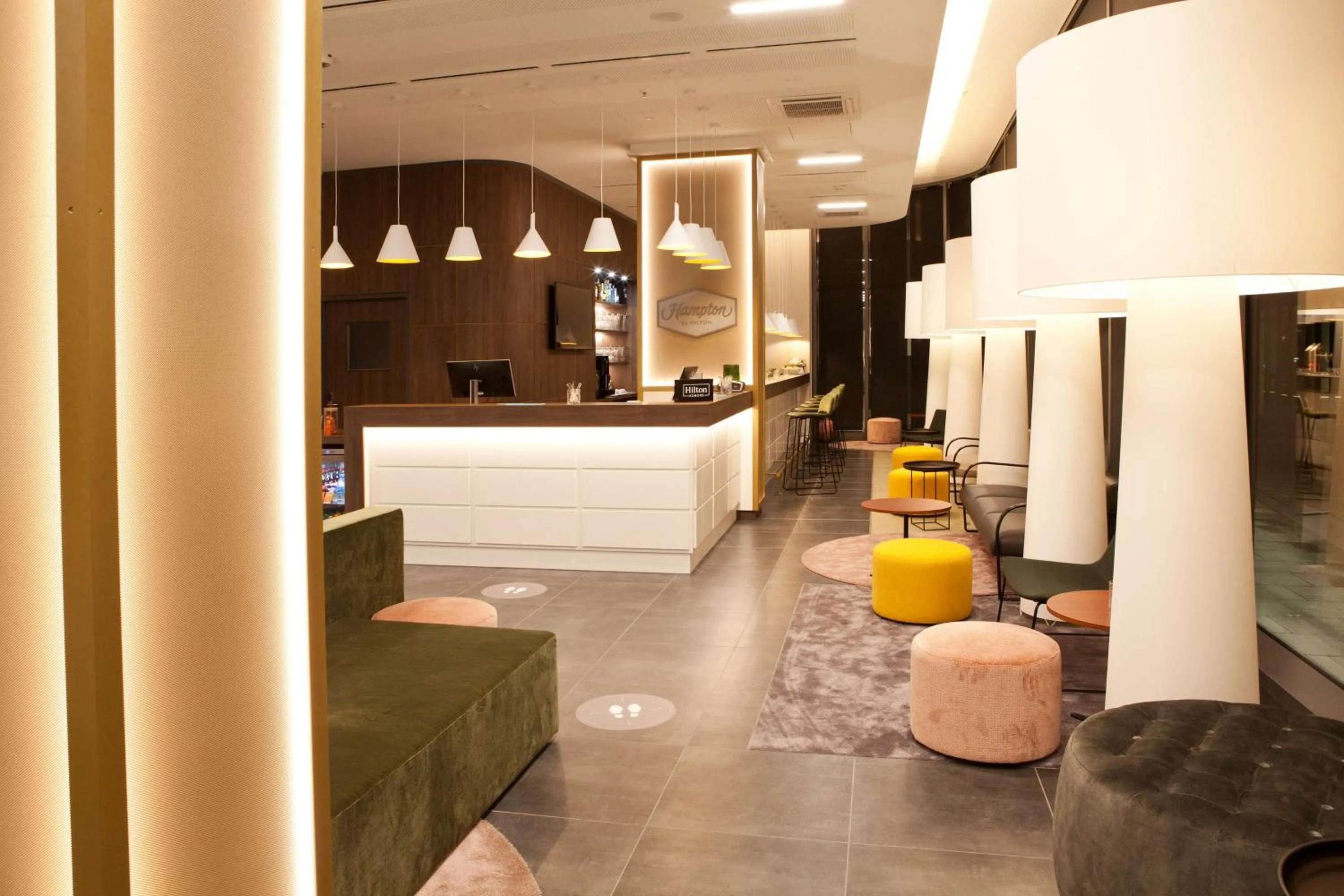 Lobby or reception in Hampton By Hilton Munich City Center East