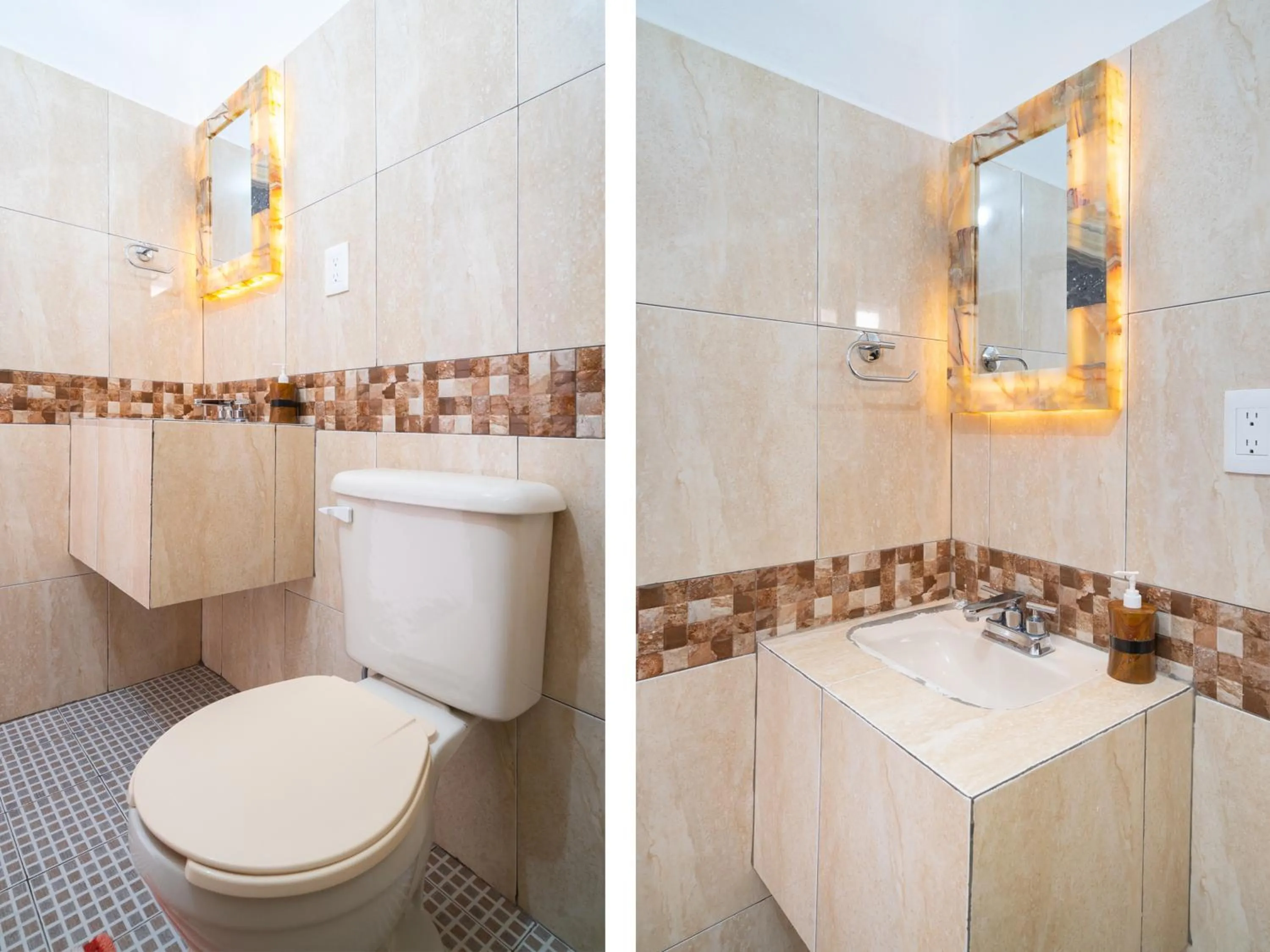 Bathroom in Hotel Casa Poblana