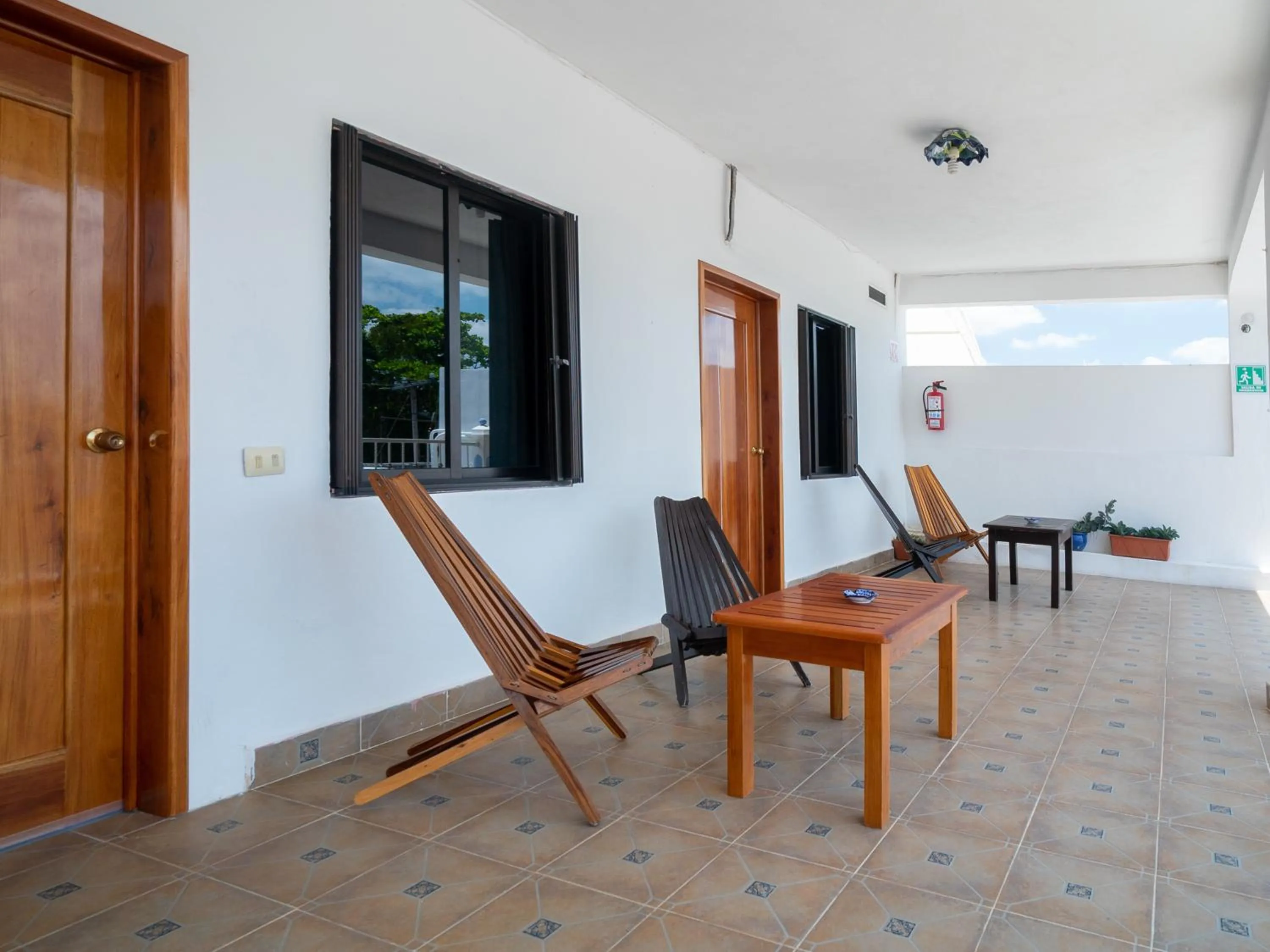 Balcony/Terrace in Hotel Casa Poblana