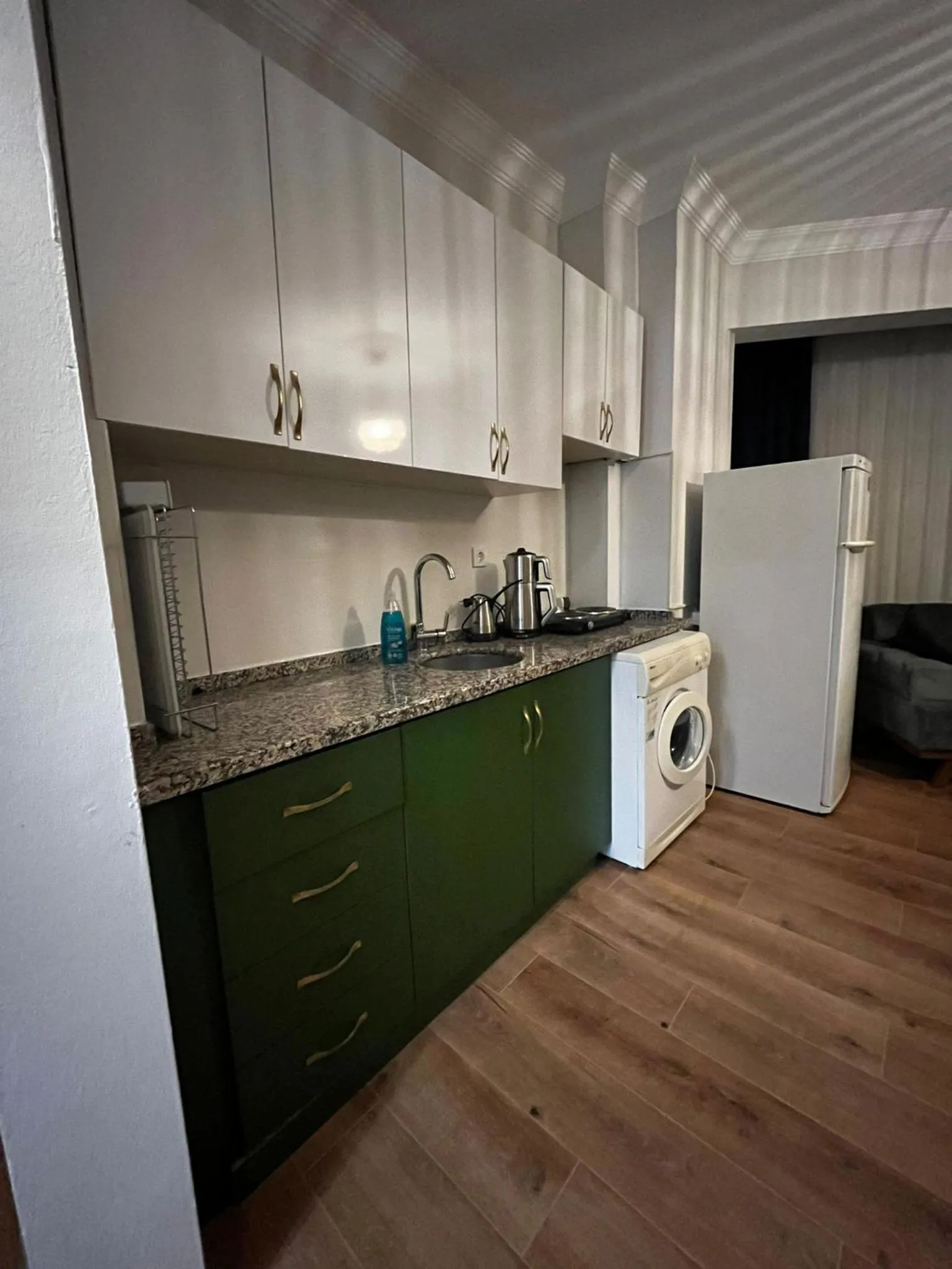 kitchen in Nehir Apart Hotel