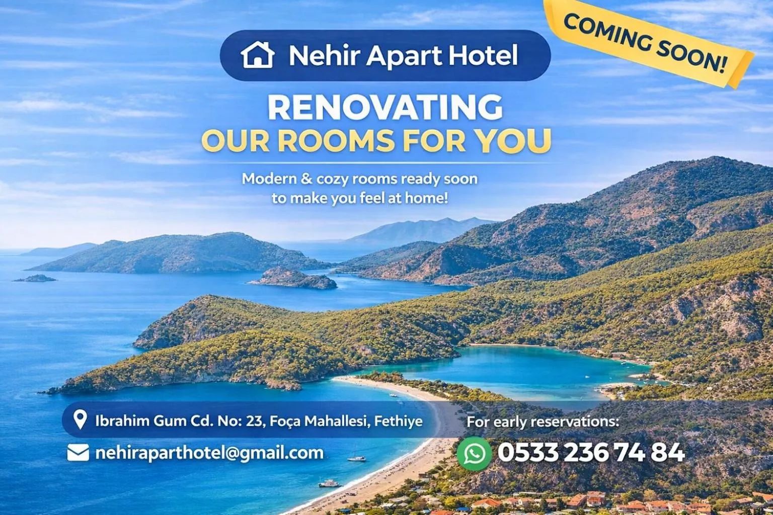 Off site in Nehir Apart Hotel