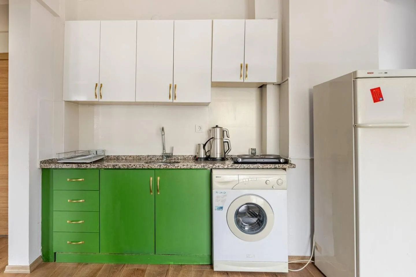 kitchen in Nehir Apart Hotel