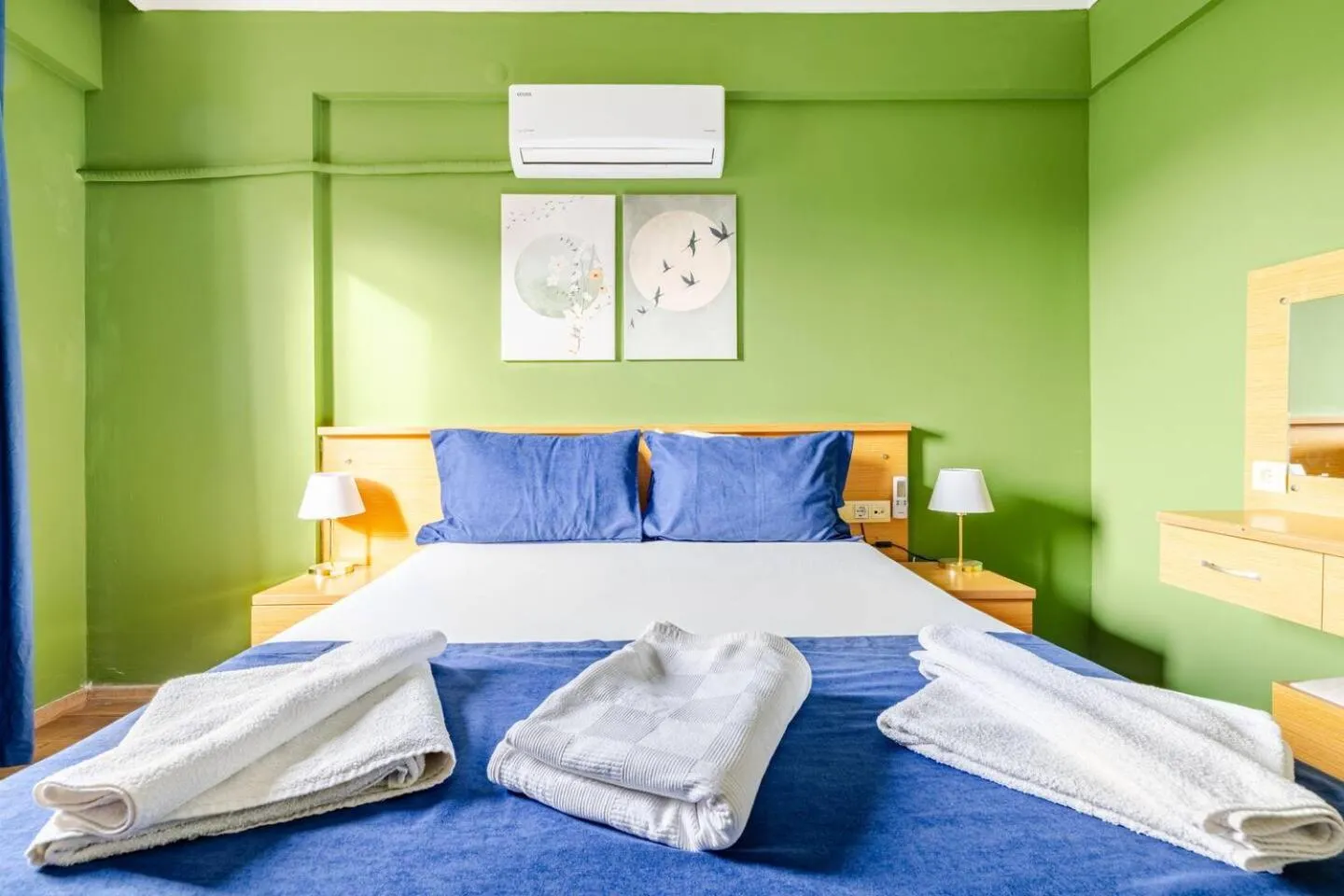 Bed in Nehir Apart Hotel