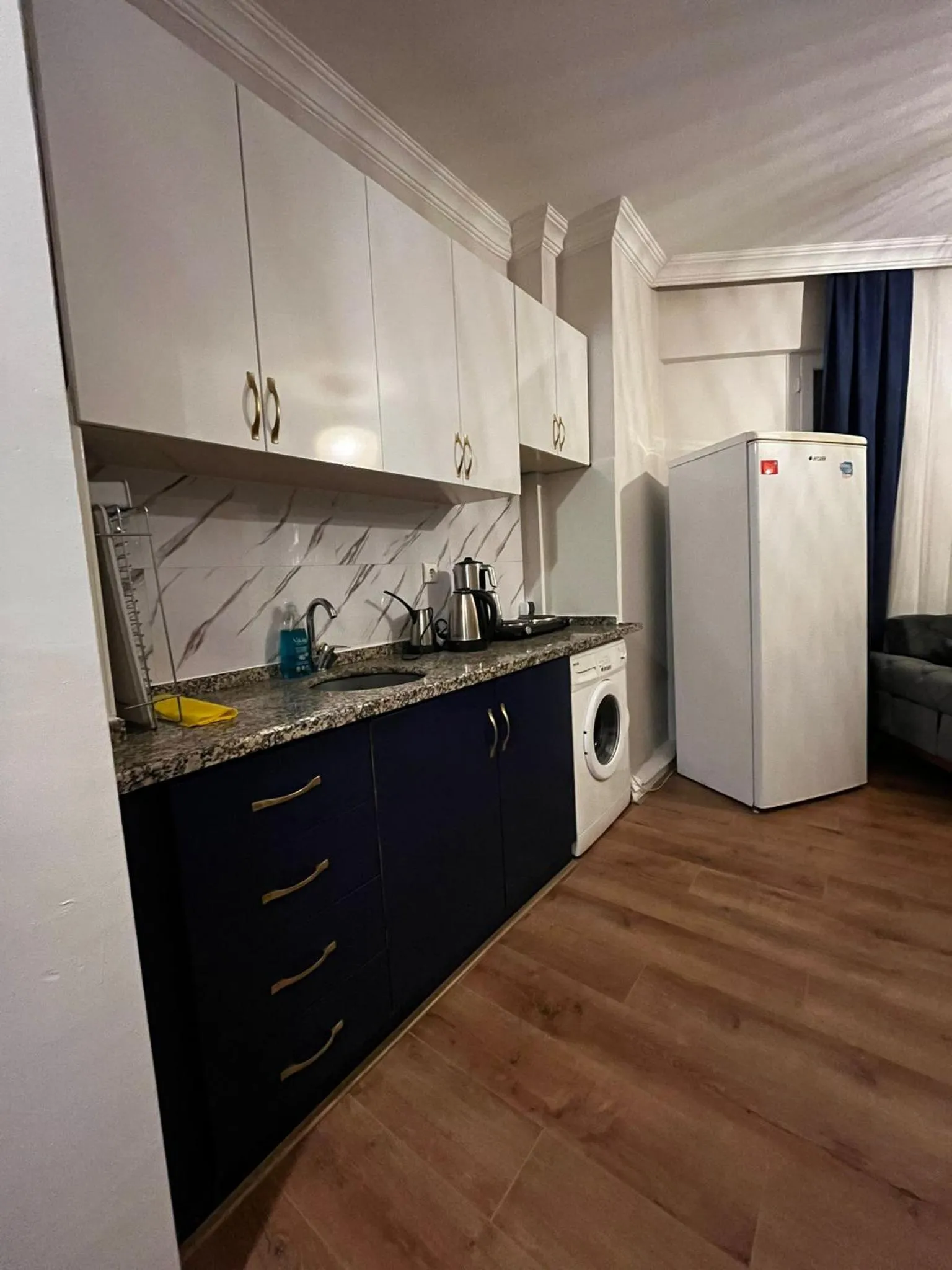 kitchen in Nehir Apart Hotel