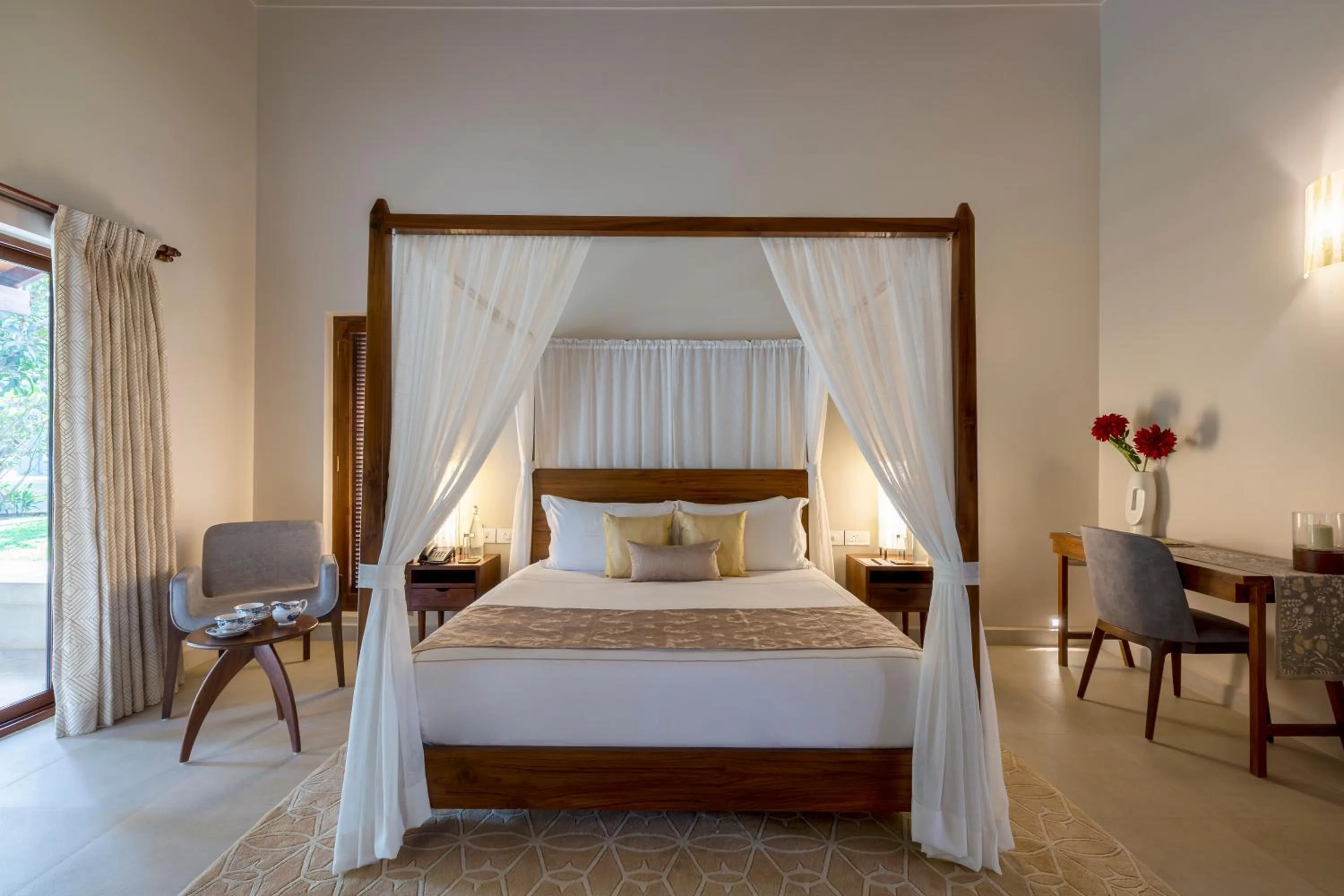 Bed in amã Stays & Trails Villa Siolim, Goa