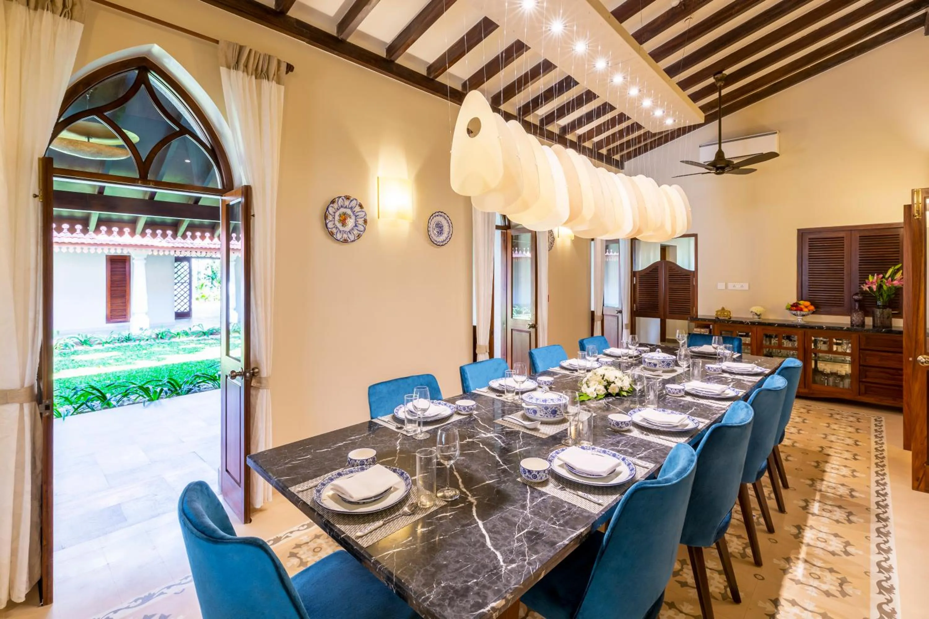 Breakfast in amã Stays & Trails Villa Siolim, Goa