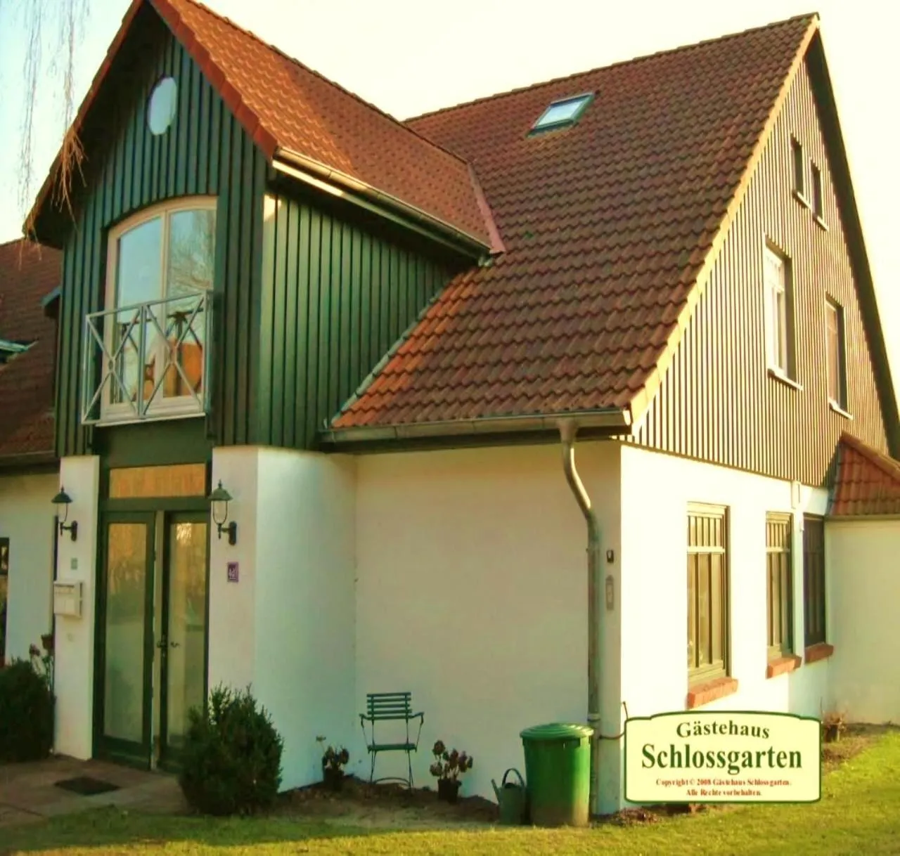 Facade/entrance in Gästehaus Schlossgarten