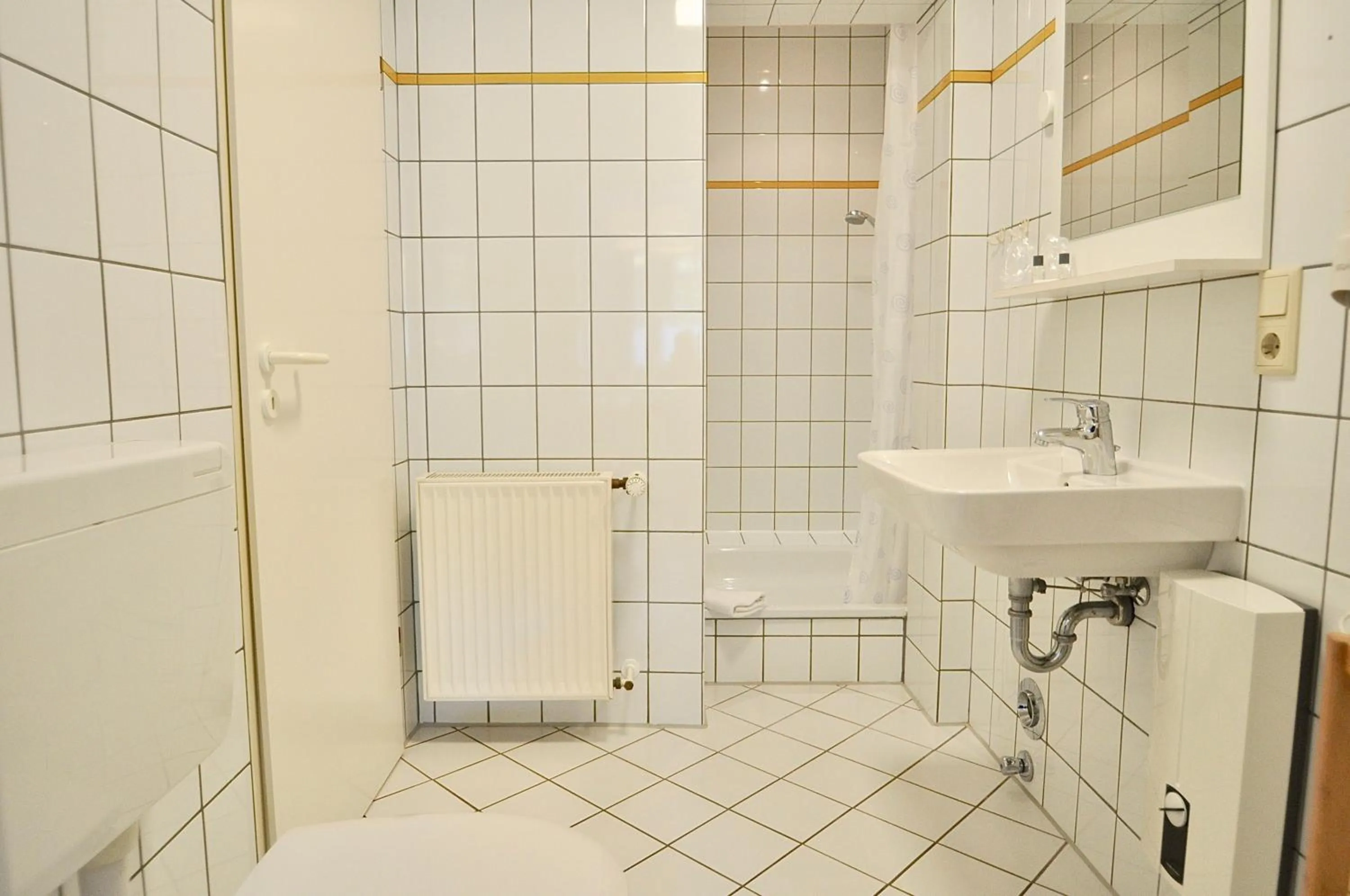 Bathroom in Gästehaus Schlossgarten
