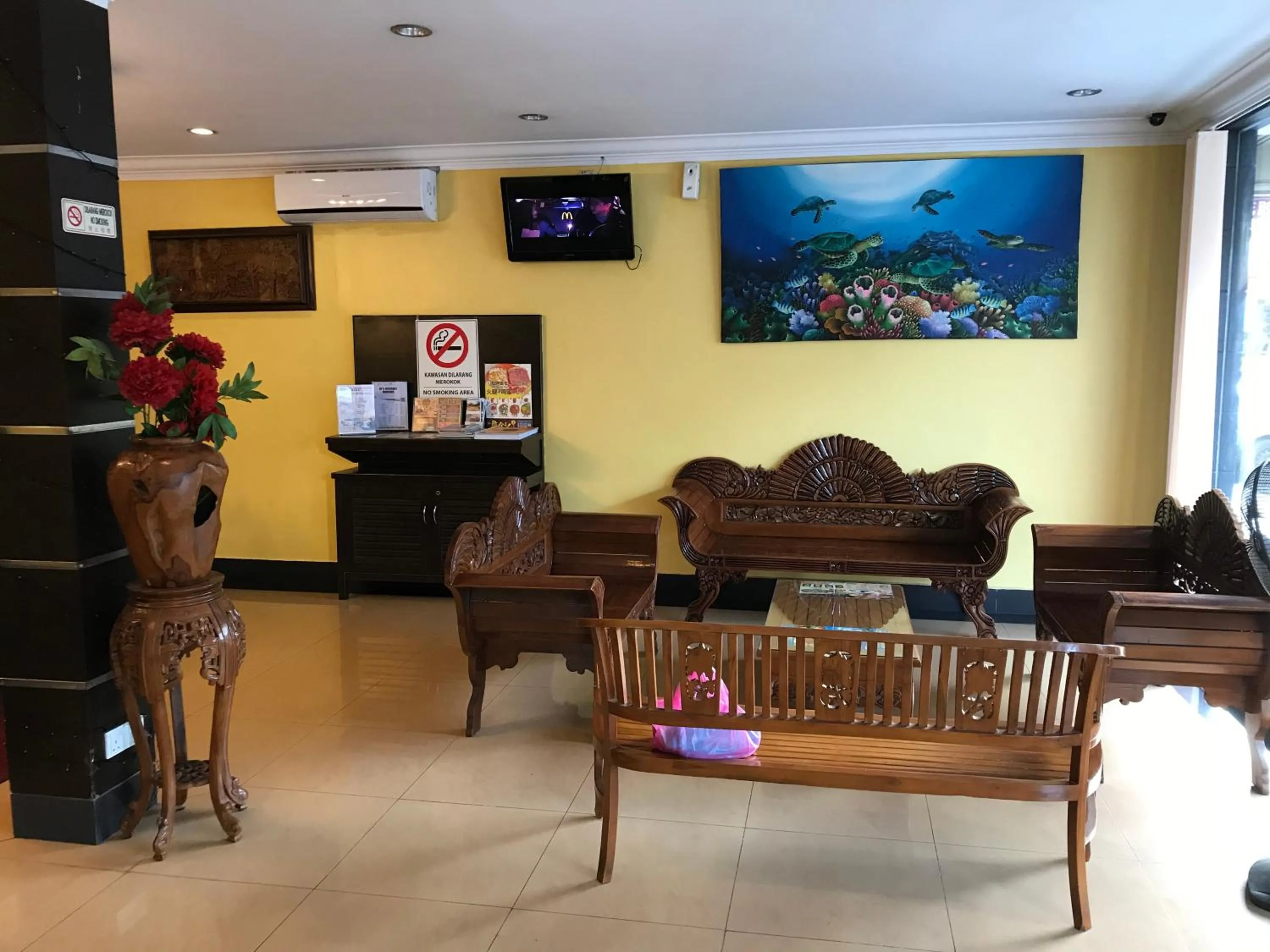 Lobby or reception in Sipadan Inn 1