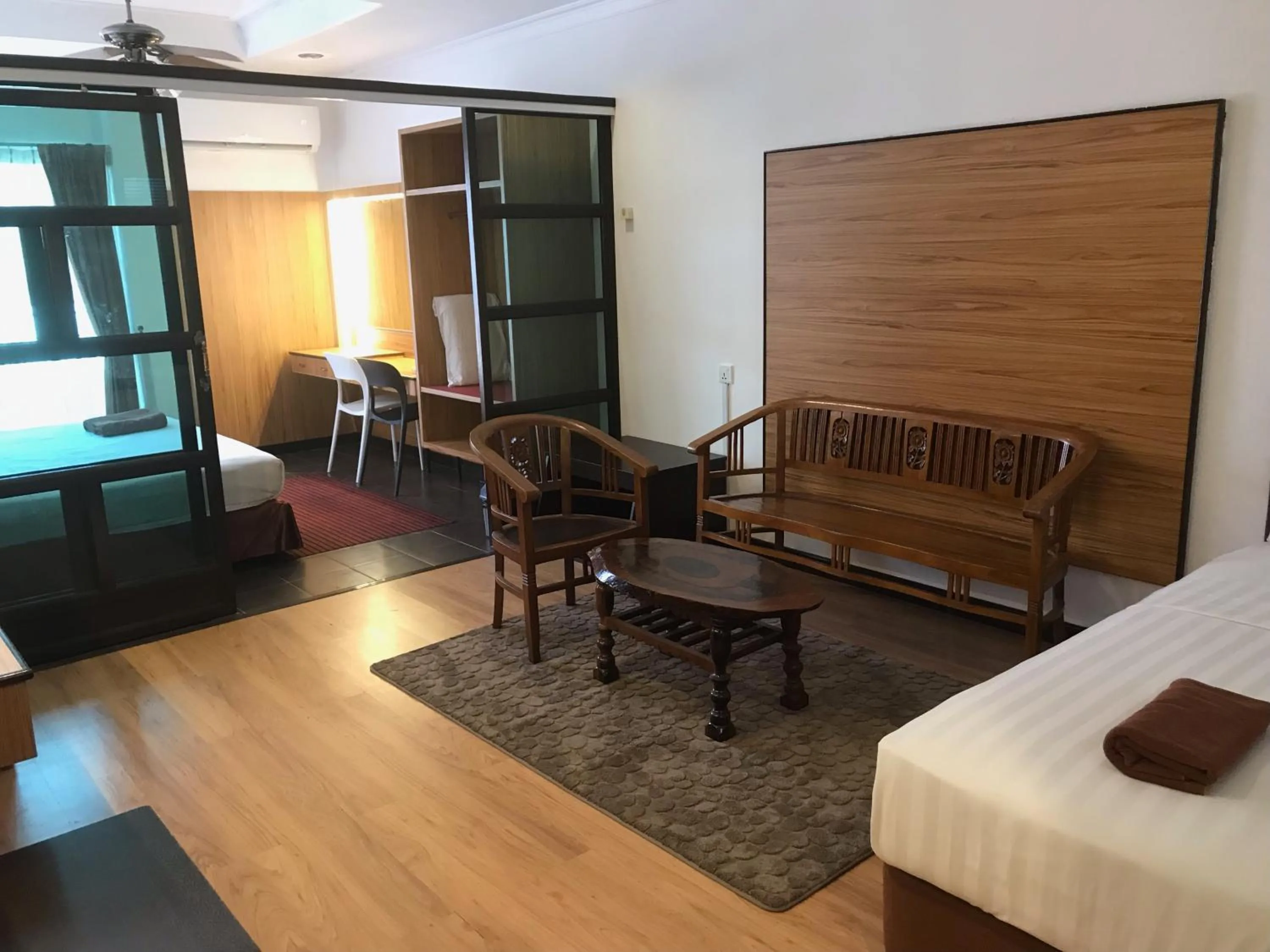 Bed in Sipadan Inn 1