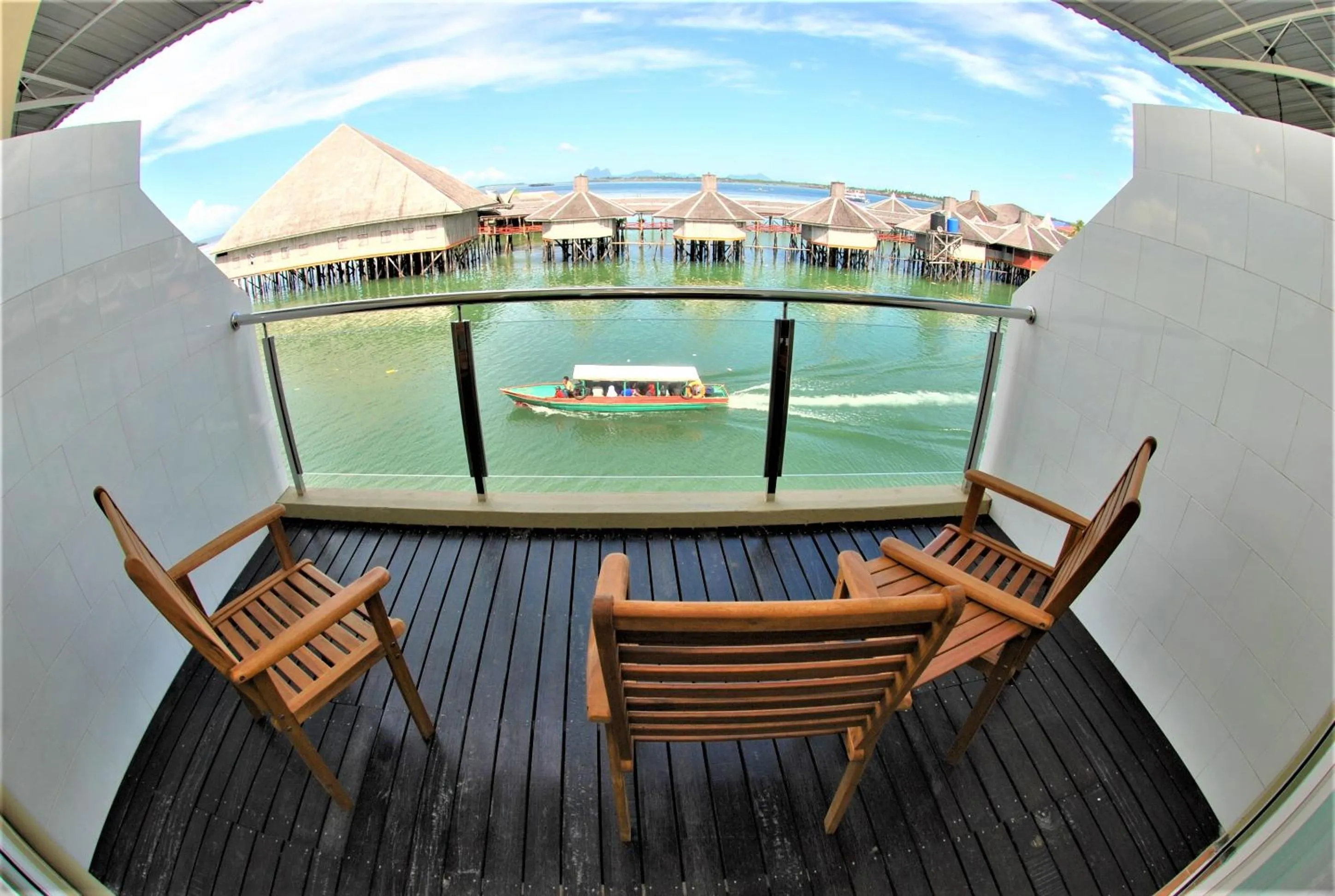 Balcony/Terrace in Sipadan Inn 2
