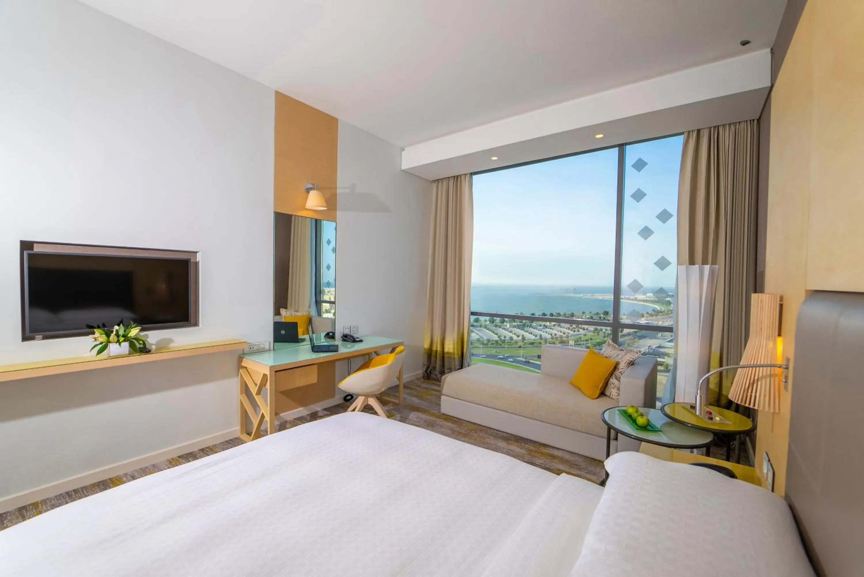 Guest Room King - Sea View in Dana Rayhaan by Rotana Guest Room King - Sea View in Dana Rayhaan by Rotana