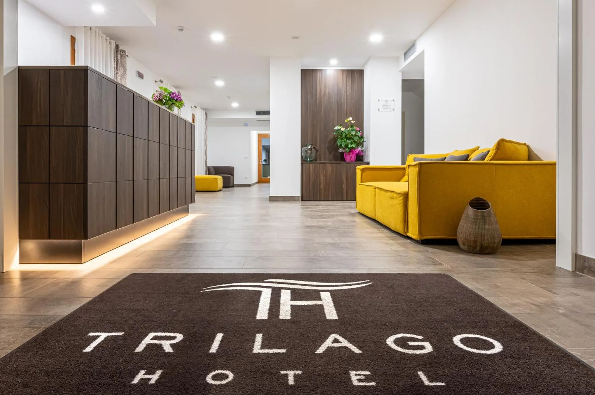 Lobby or reception in HOTEL TRILAGO
