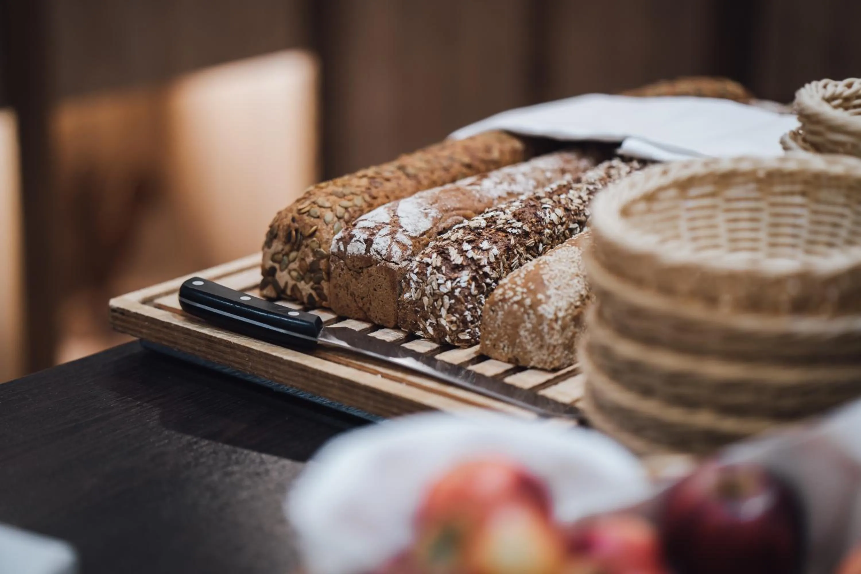 Continental breakfast in Ringhotel Forellenhof