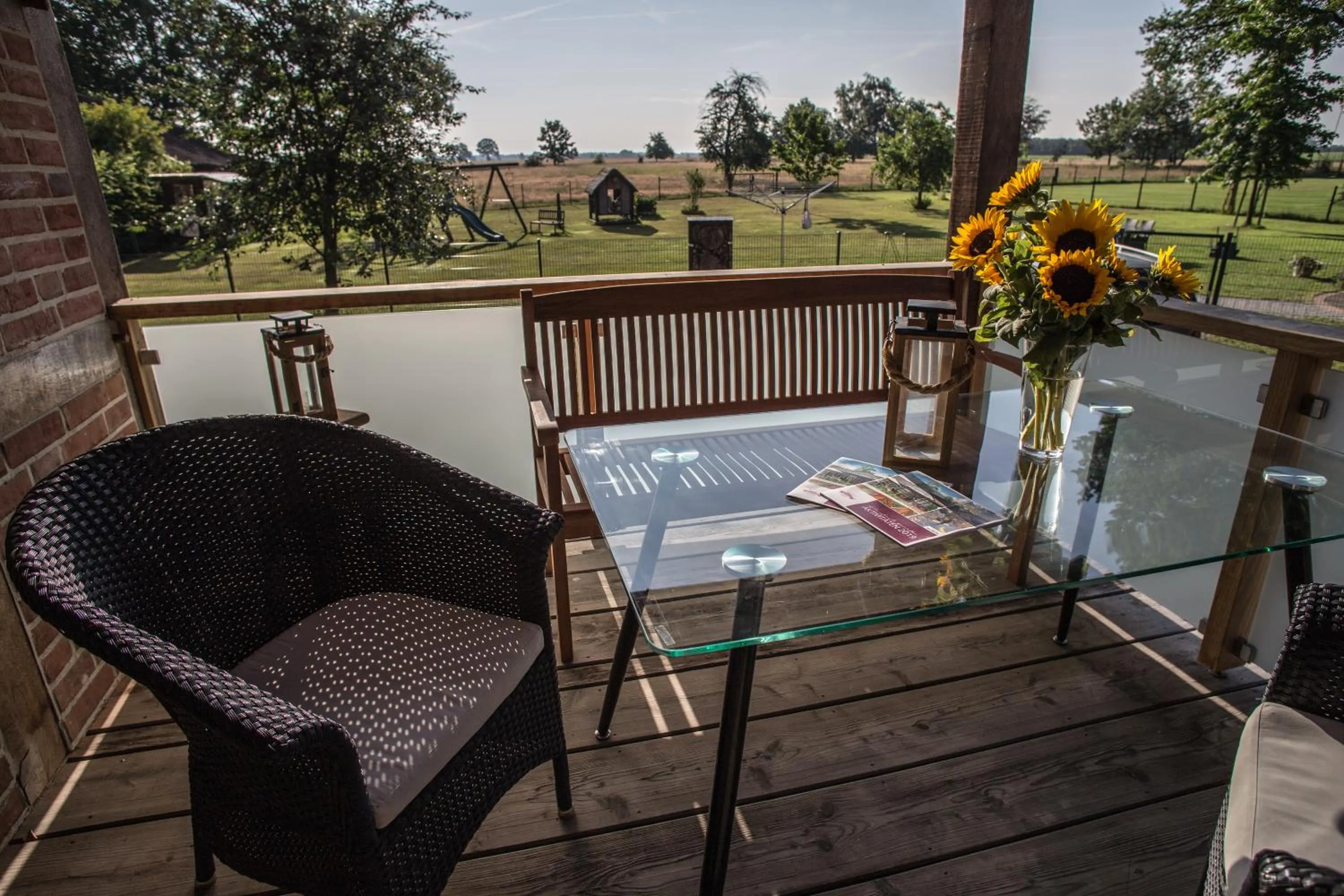 Balcony/Terrace in Ringhotel Forellenhof