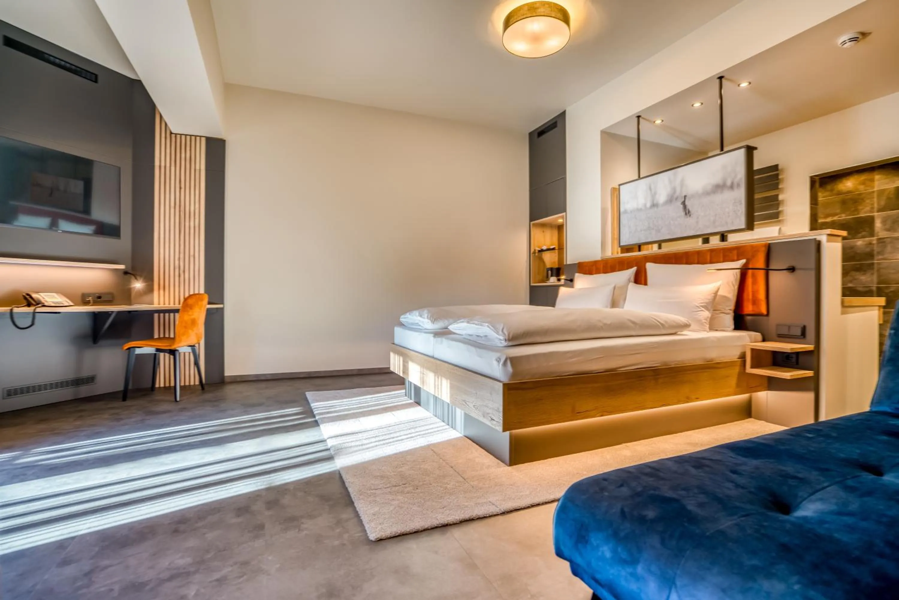 Bed in Ringhotel Forellenhof