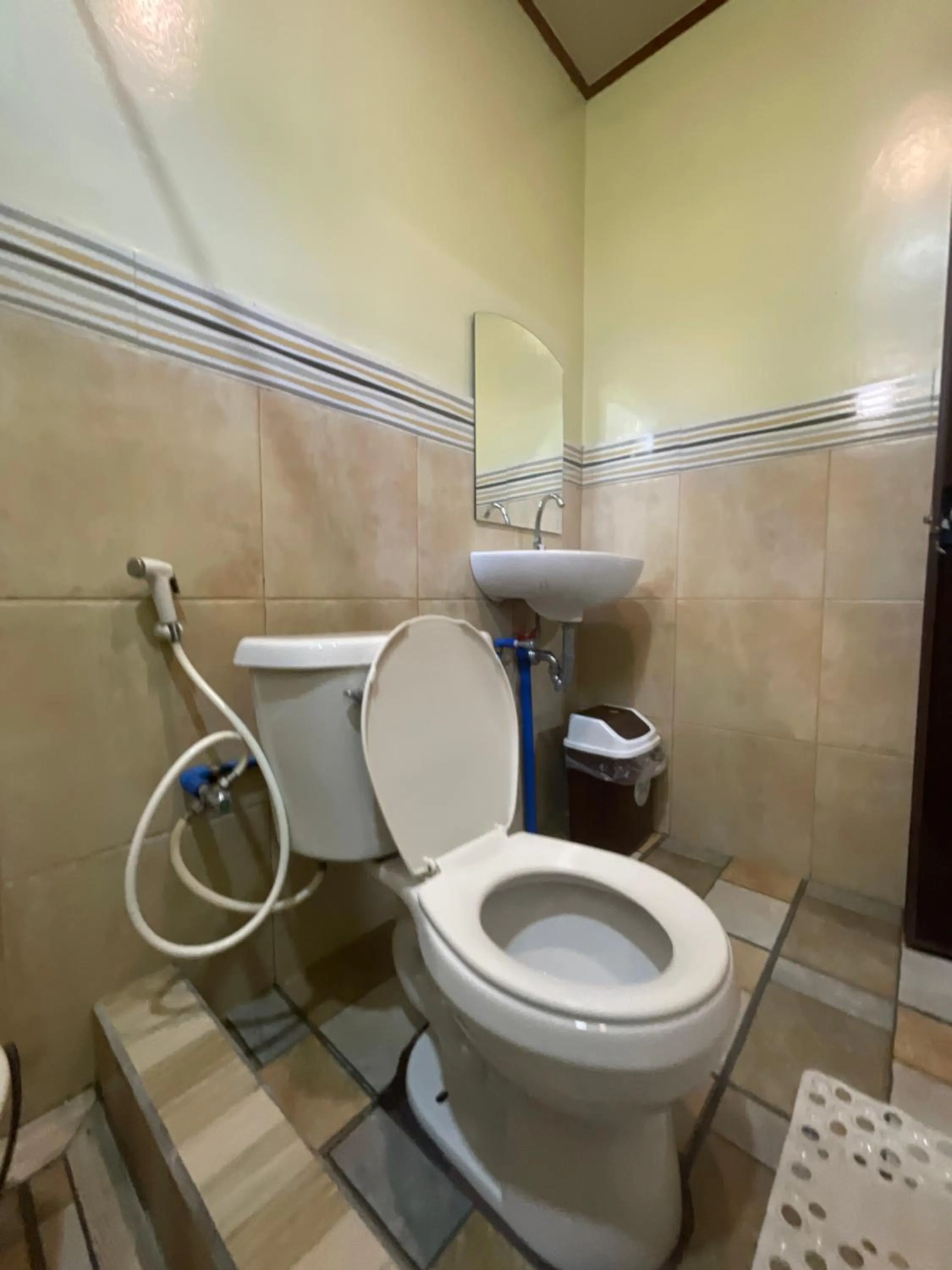 Toilet in Camp Paraiso Resort