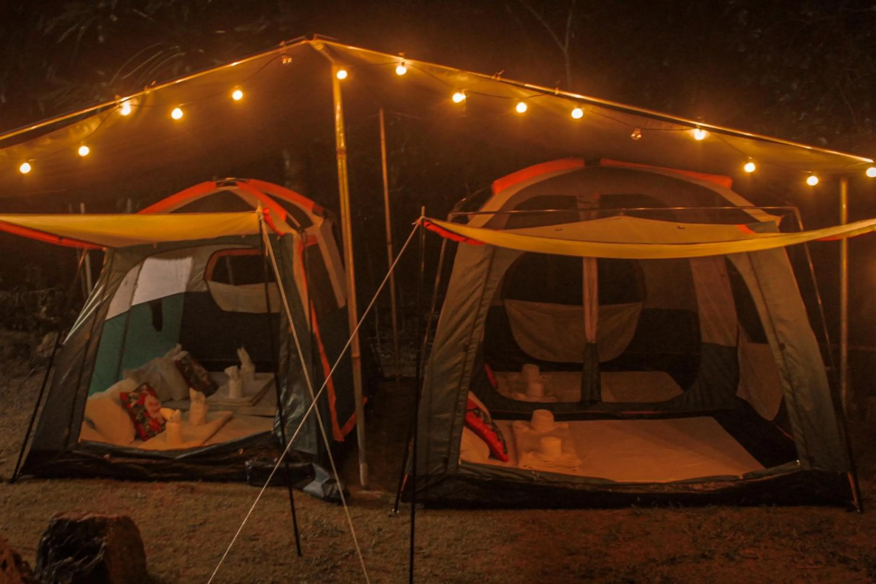 Night in Camp Paraiso Resort